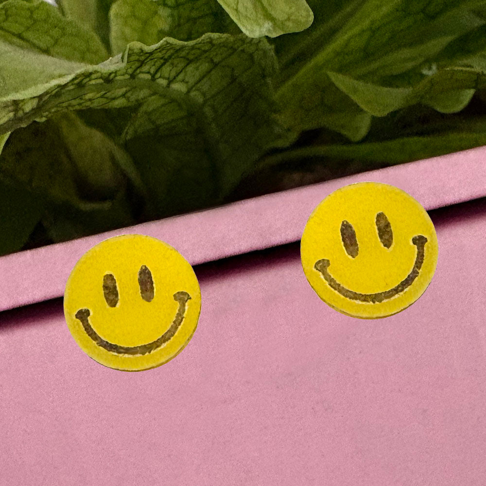 Woke Up Late - Acid House Earring Studs