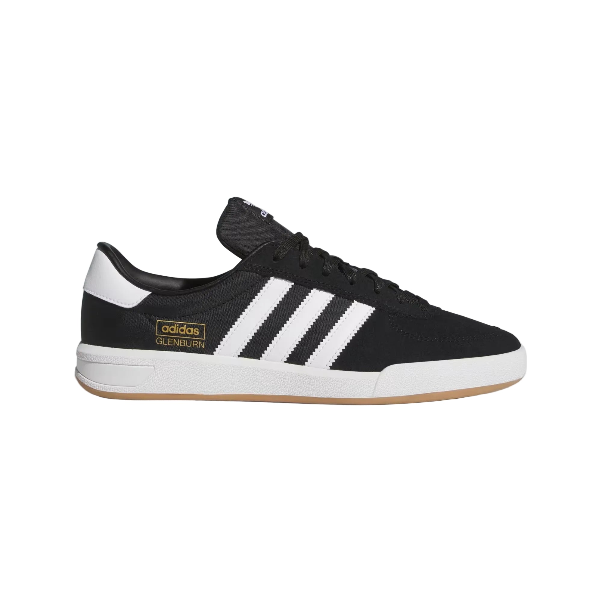 Adidas Skateboarding Glenburn Shoes - Core Black/Cloud White/Gum