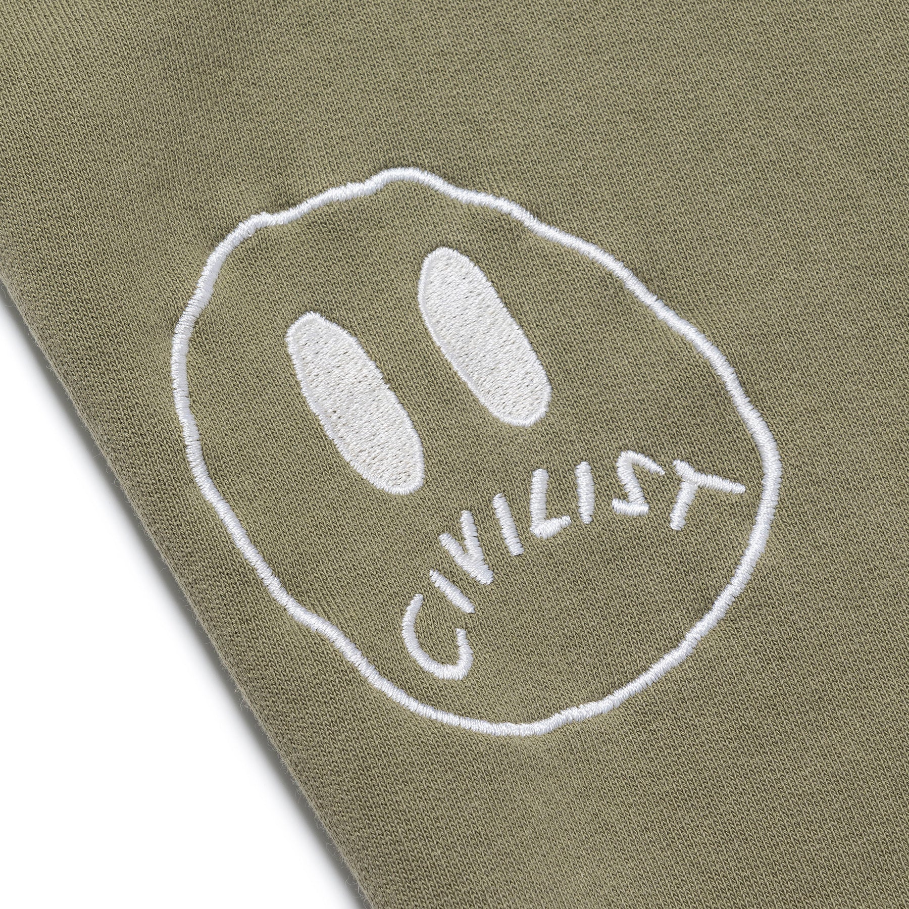 Civilist Allover Smiler Joggers - Olive