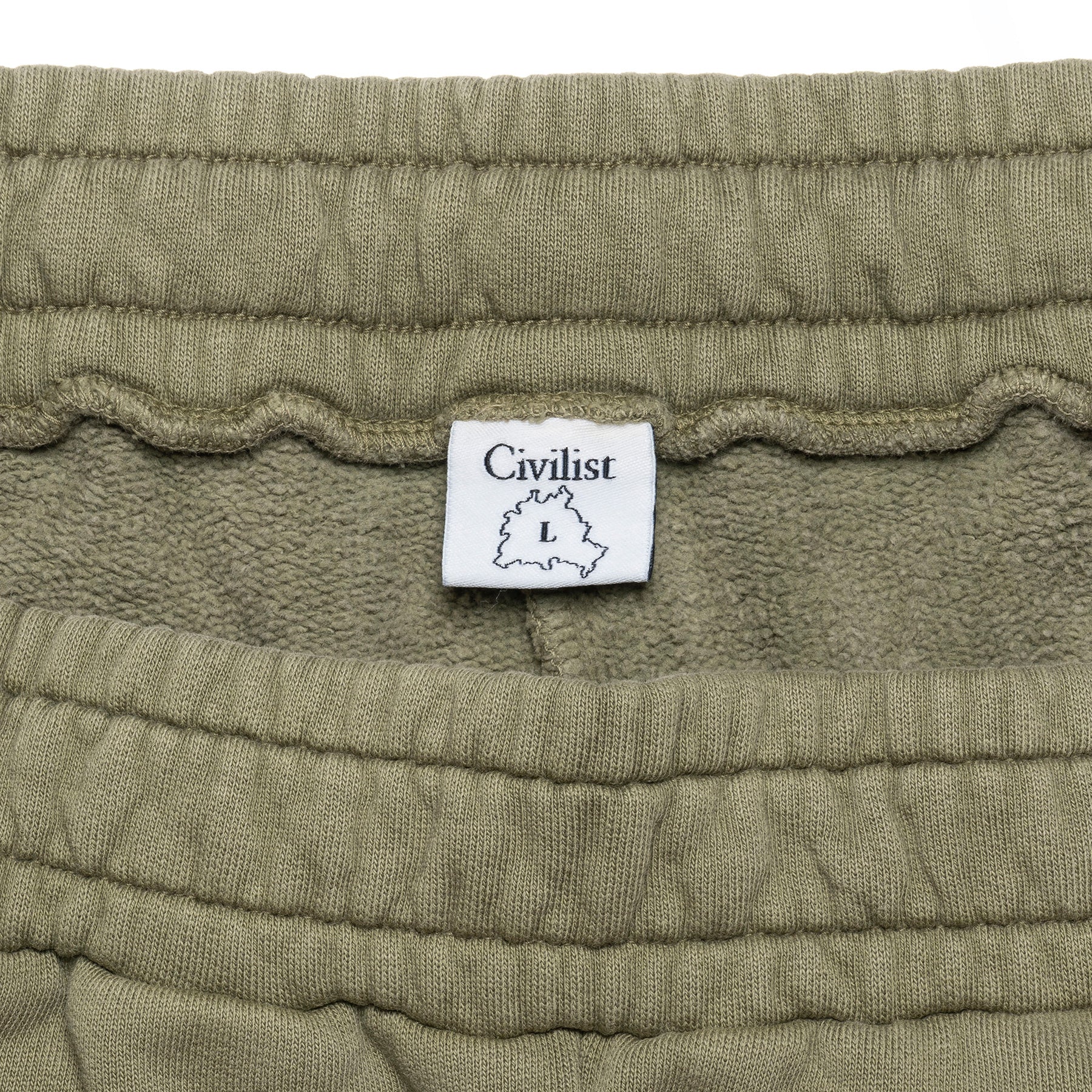 Civilist Allover Smiler Joggers - Olive