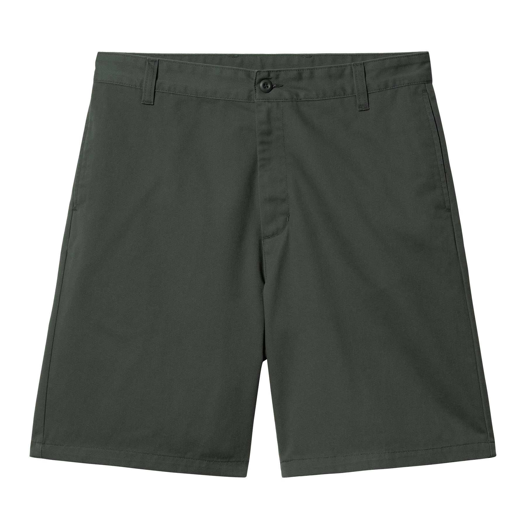 Dark green Carhartt calder shorts. Free UK shipping on orders over £50.