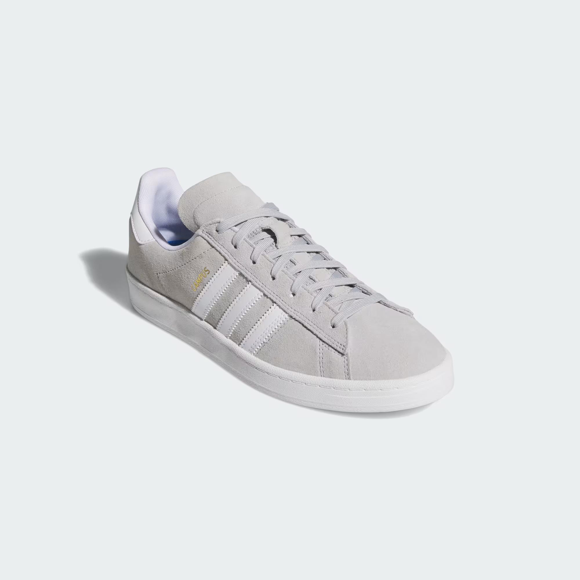 Adidas Campus ADV Shoes - Grey Two/Cloud White/Metallic Gold