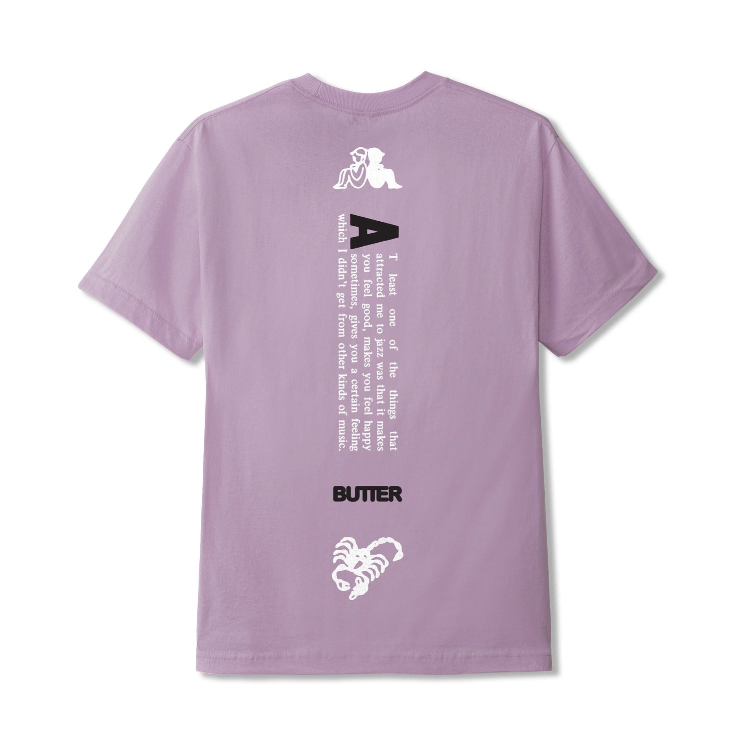 Butter Goods Certain Feeling T-shirt - Washed Berry
