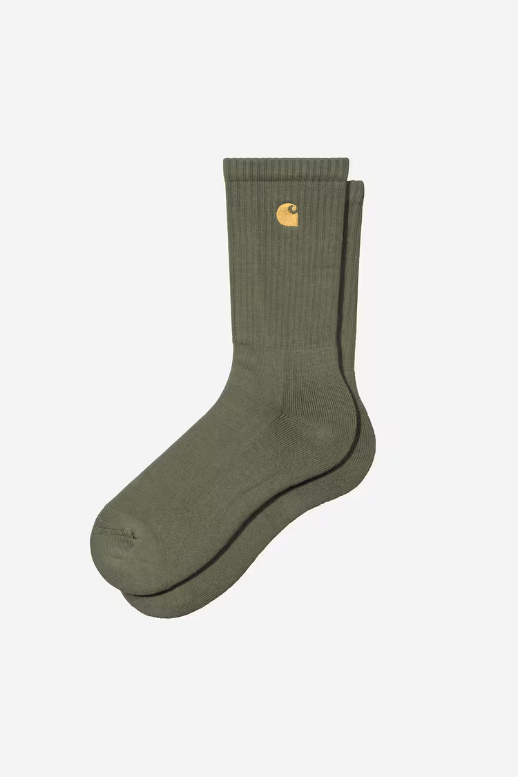 Carhartt WIP Chase Socks - Leaf/Gold