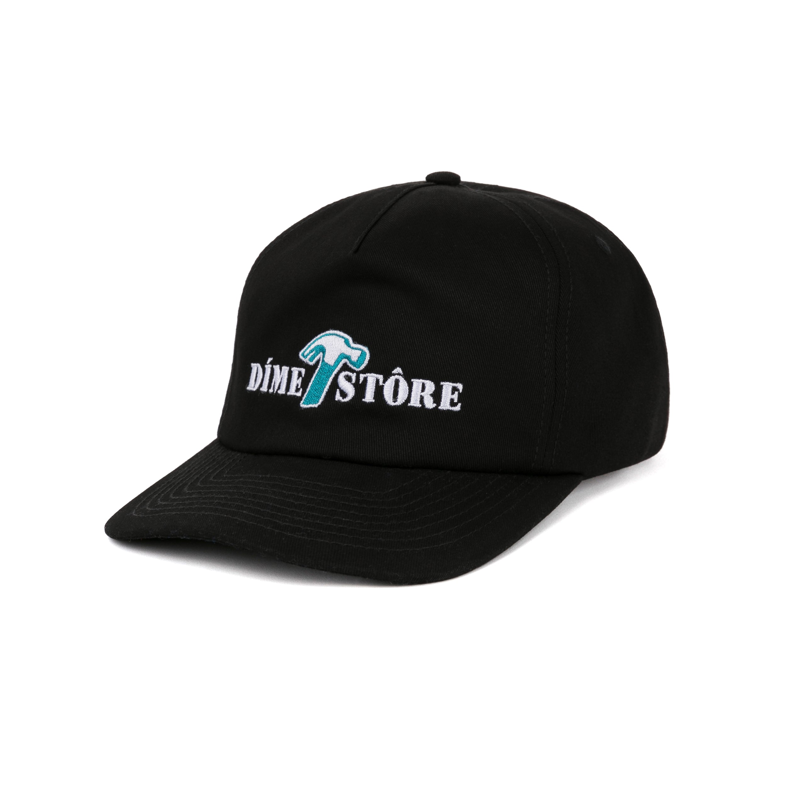 Dime Store Full Fit Cap - Black