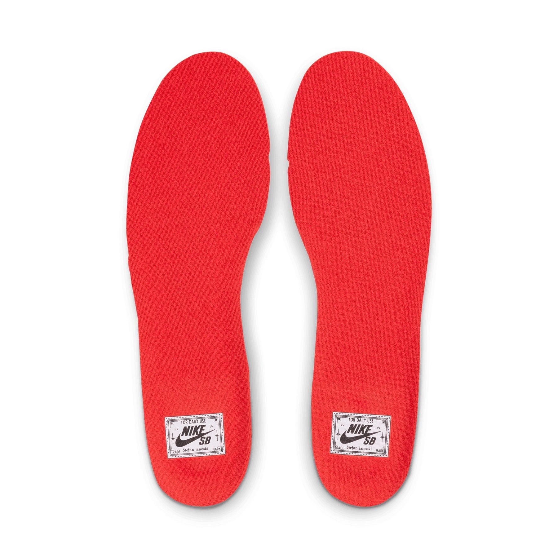 Nike SB Janoski OG+ Low Shoes - Alabaster/Alabaster - Chile Red