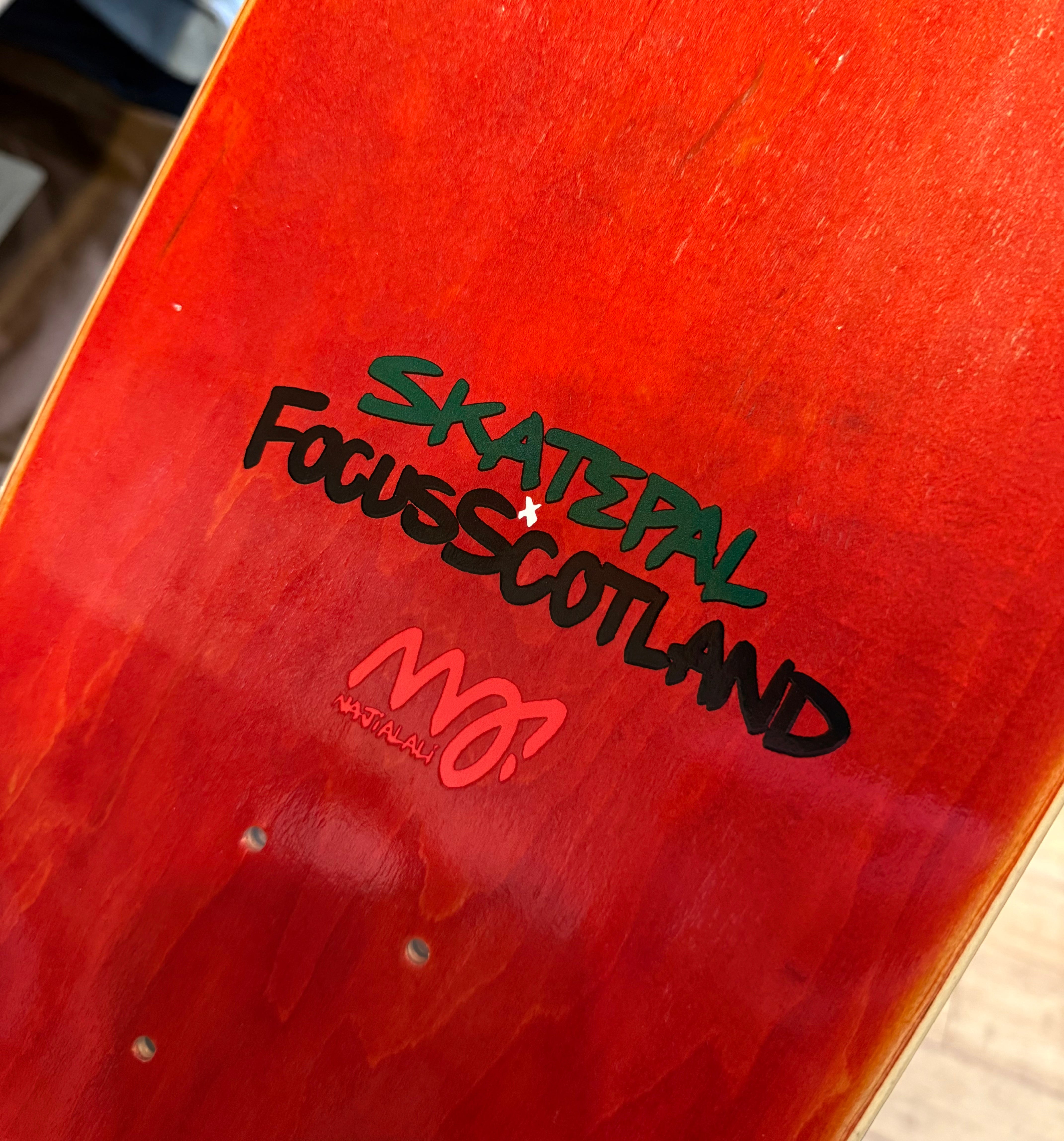 Focus x SkatePal 'Pipes' Deck - Various Sizes