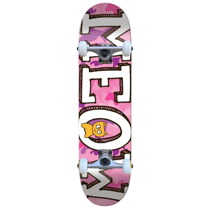 Meow Logo Complete Camo Pink - 7.5”