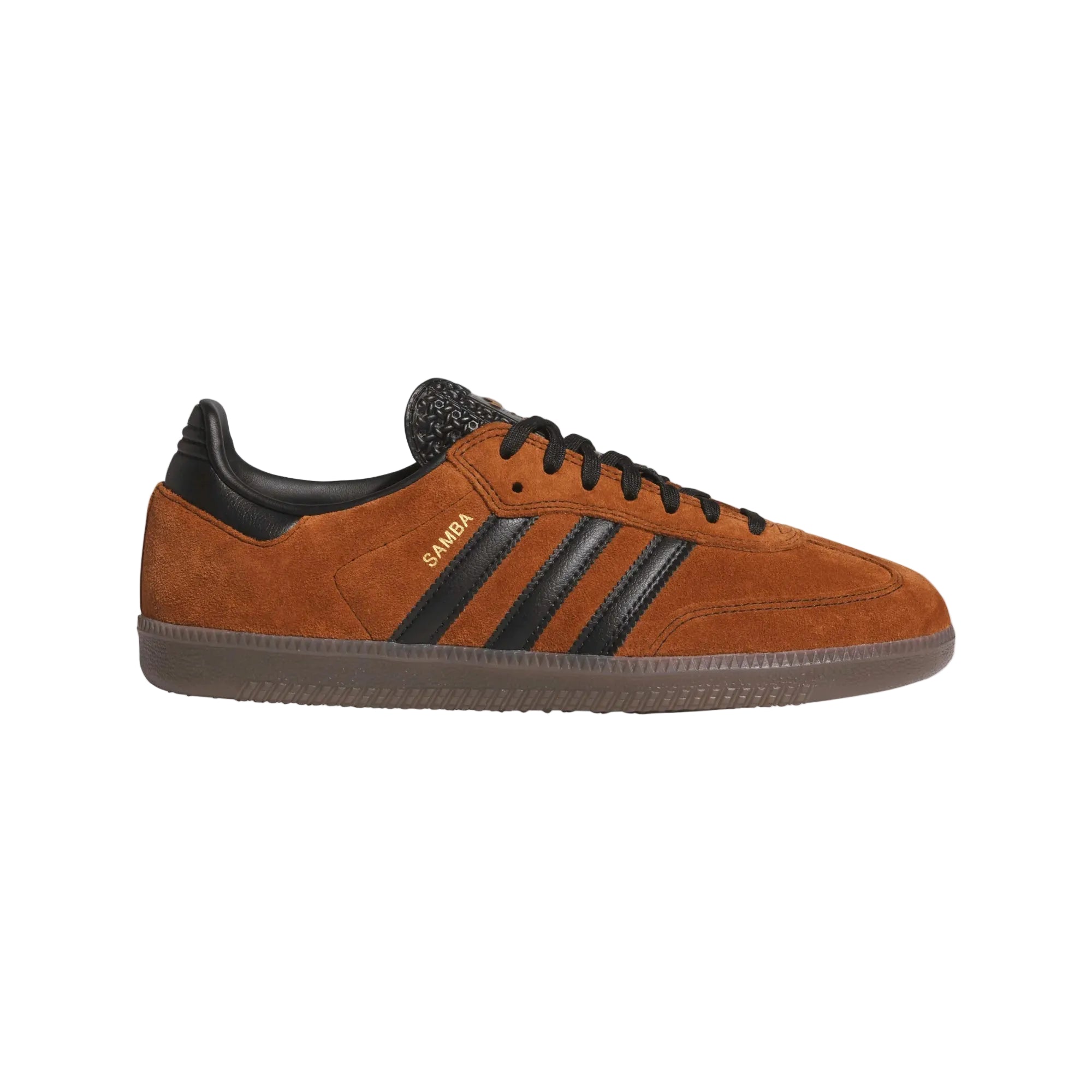 Adidas Skateboarding Samba ADV Shoes - Dusky Bronze/Core Black/Gum