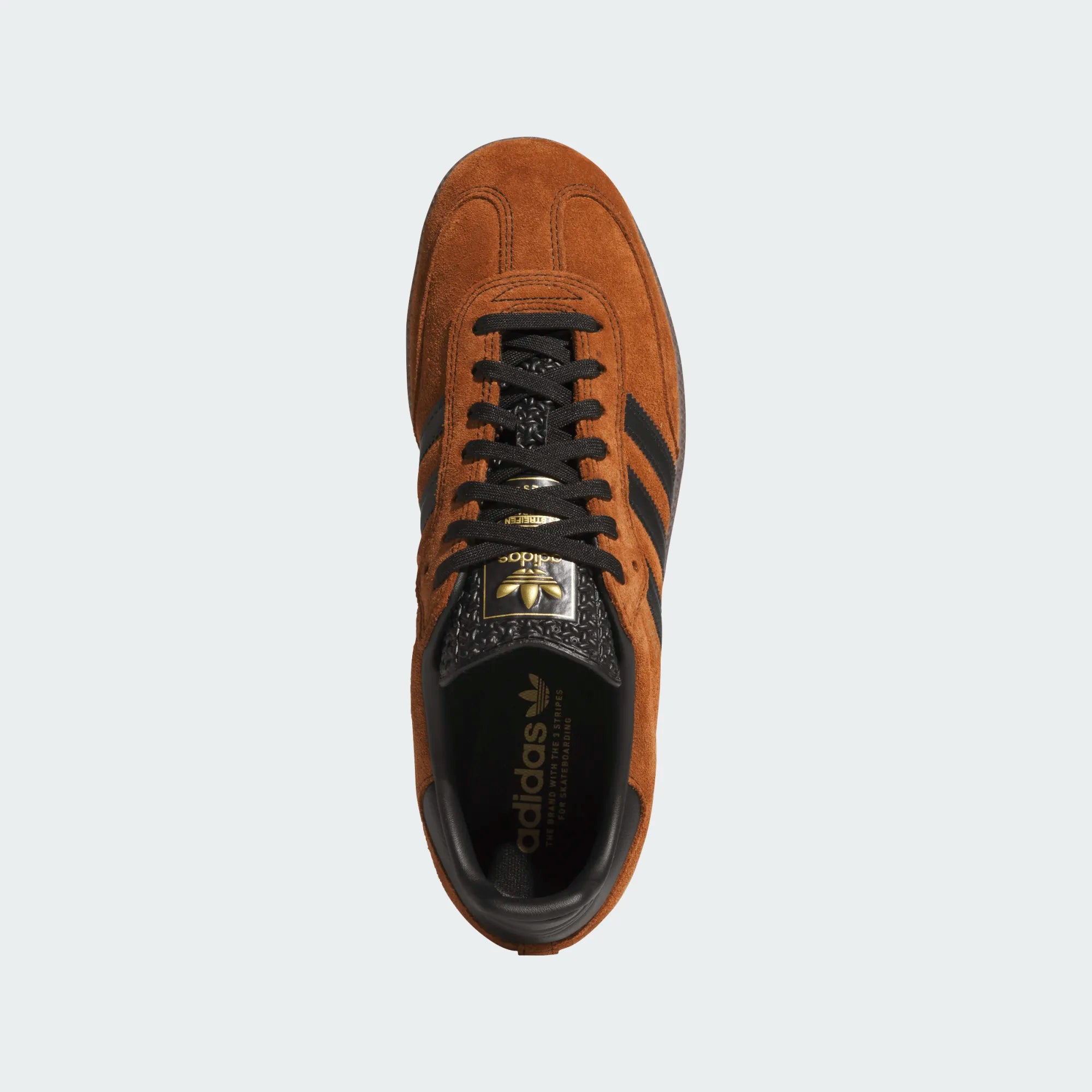 Adidas Skateboarding Samba ADV Shoes - Dusky Bronze/Core Black/Gum