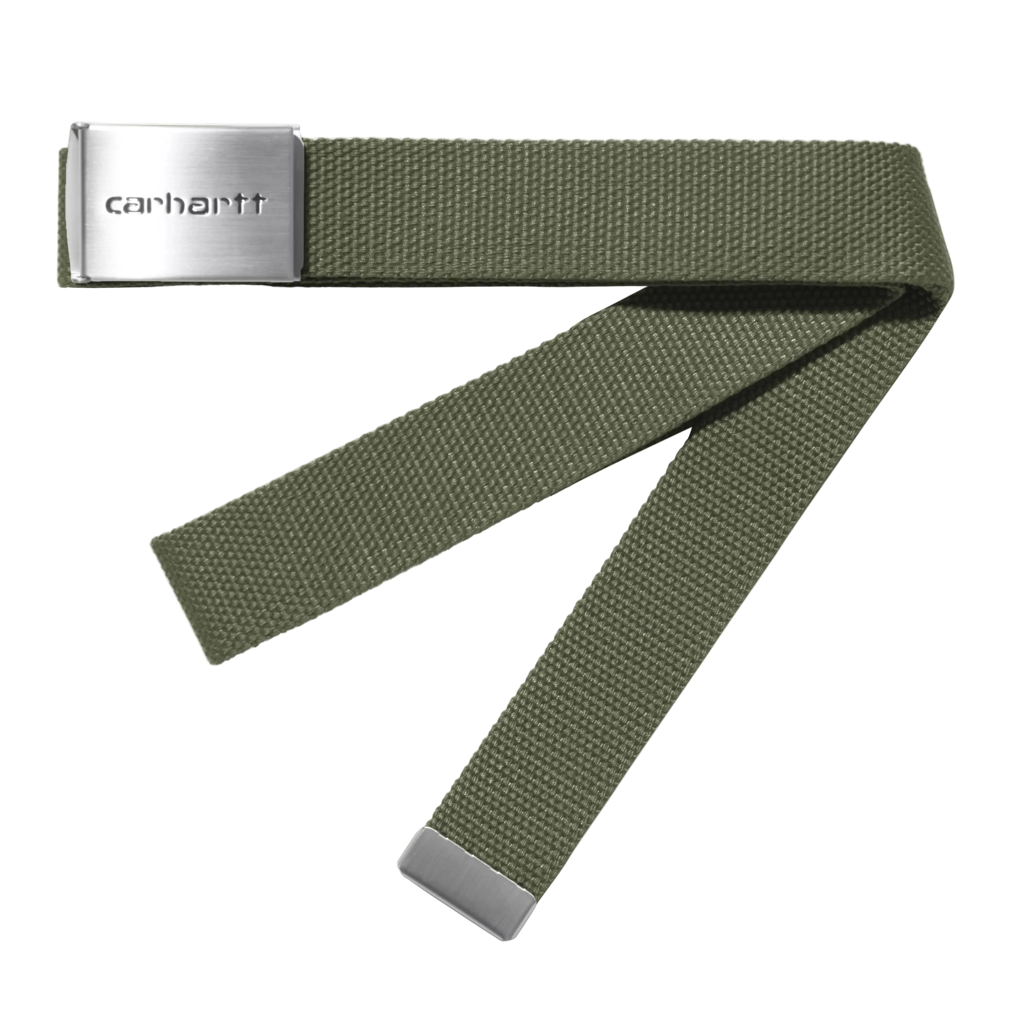 Carhartt Clip Belt Chrome - Leaf
