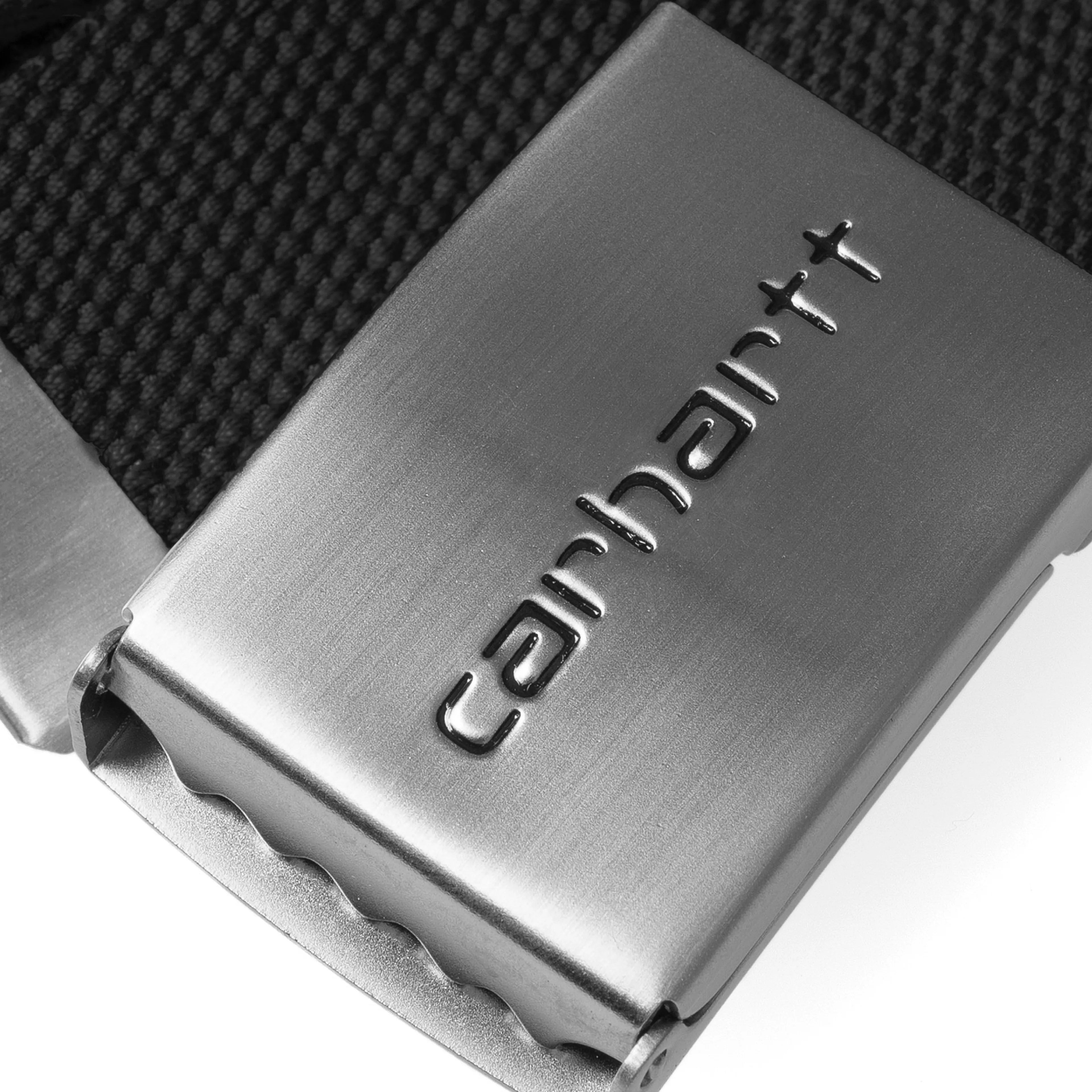 Carhartt Clip Belt Chrome - Black