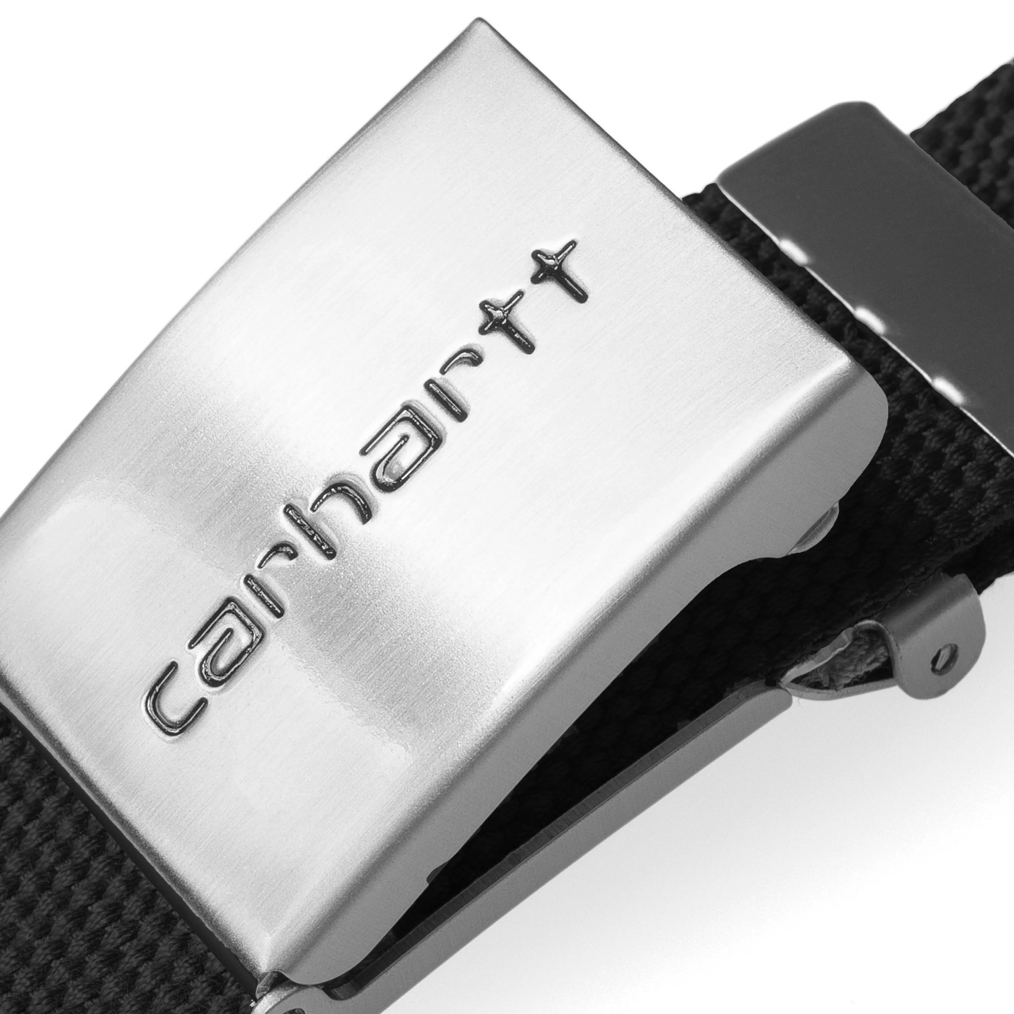 Carhartt Clip Belt Chrome - Black