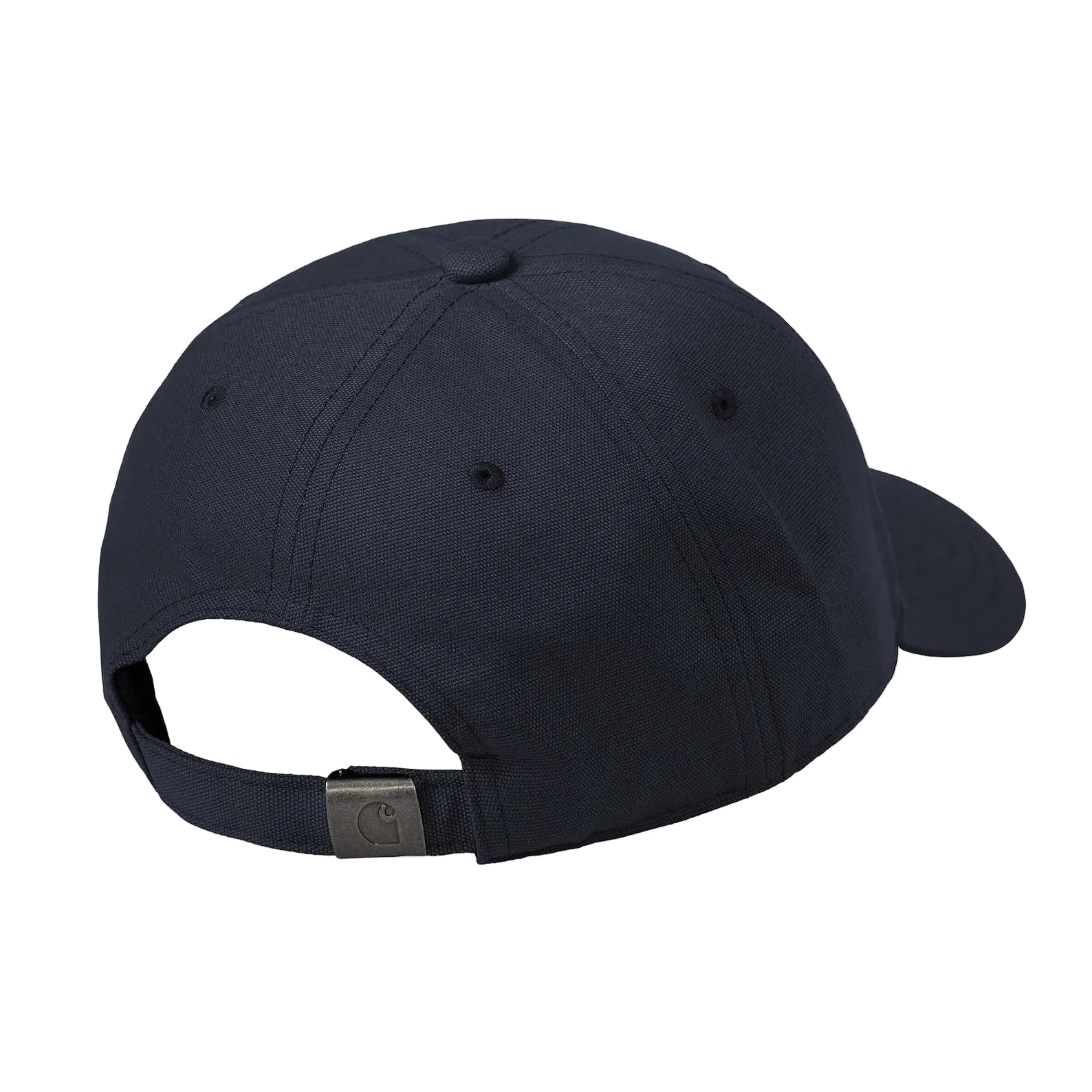 Carhartt WIP Canvas Script Cap - Deep Night/Gentle Green