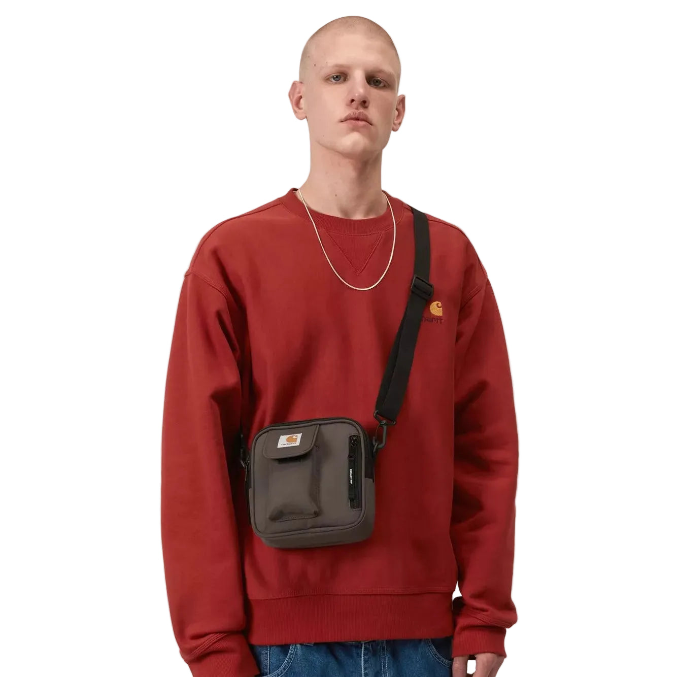 Carhartt WIP Essentials Shoulder Bag - Shale