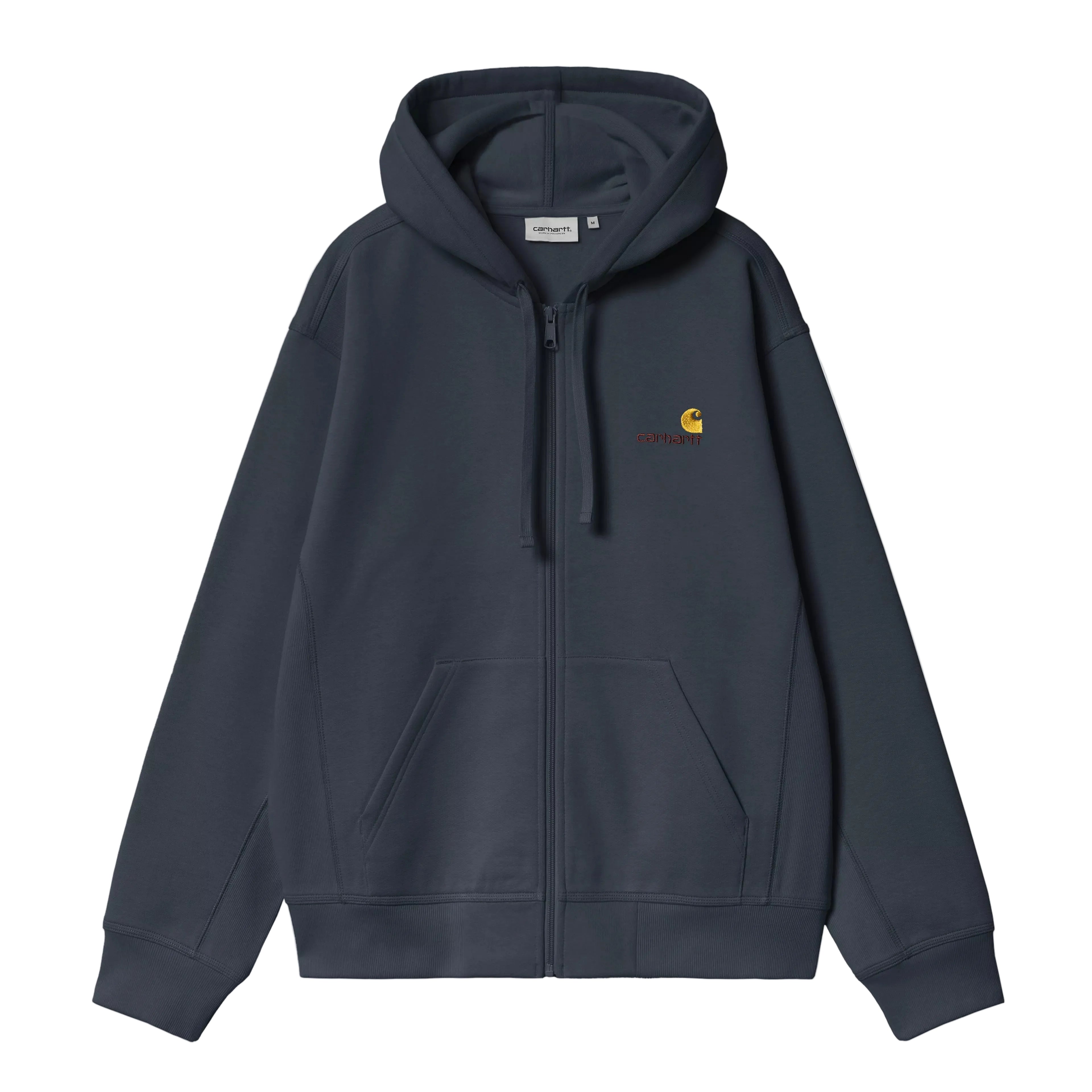Carhartt WIP Hooded American Script Jacket - Deep Night
