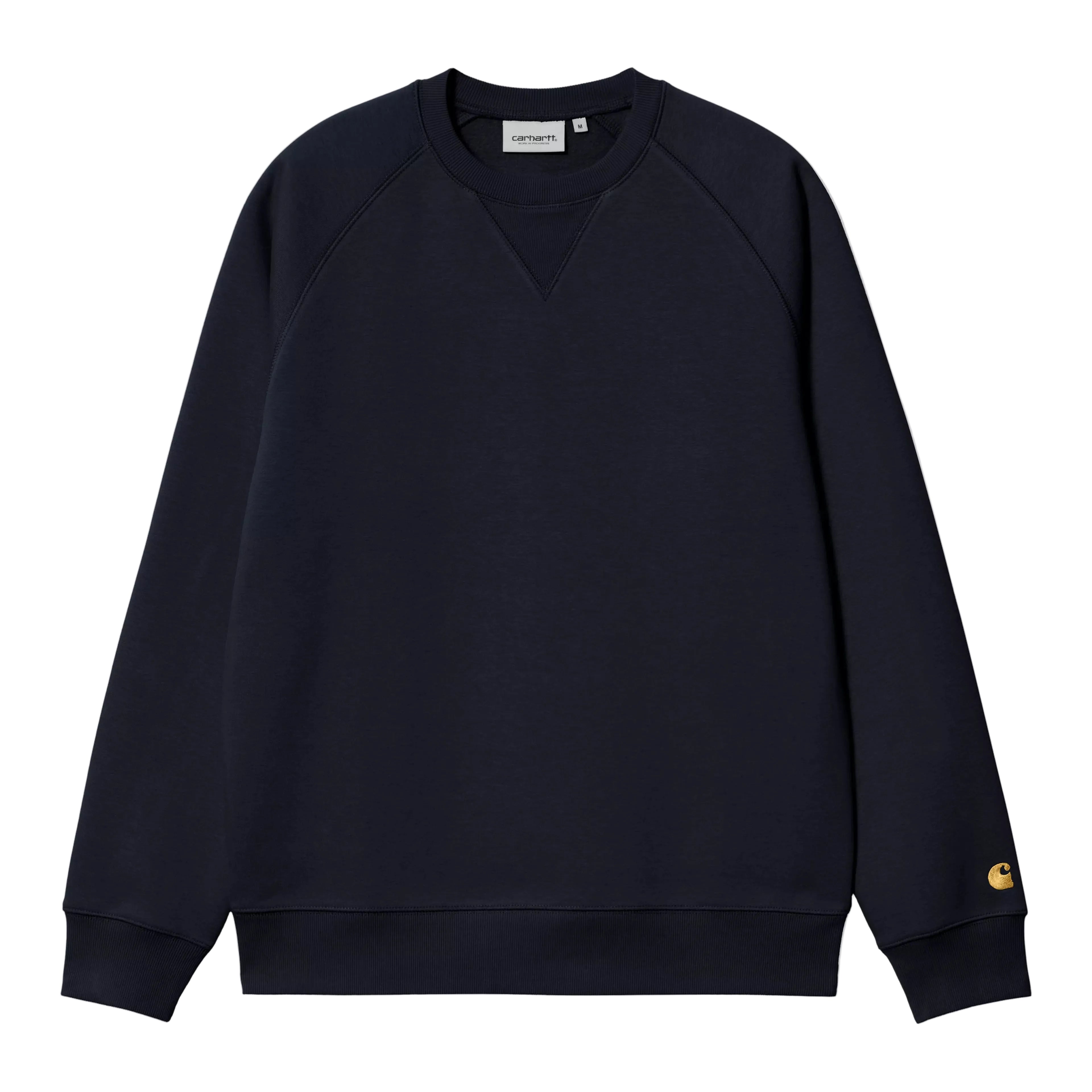 Carhartt WIP Chase Sweatshirt - Dark Navy/Gold
