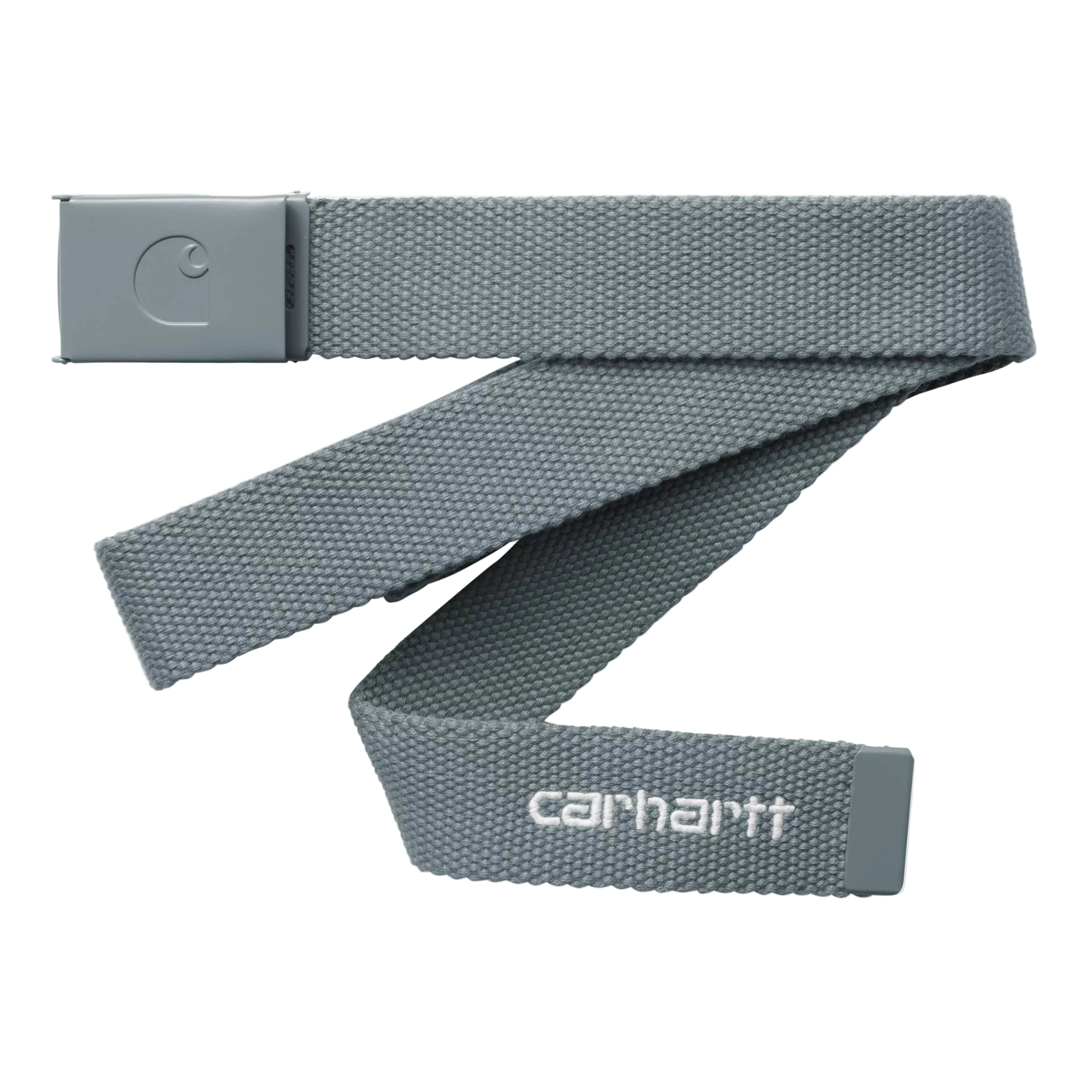 Carhartt C-Logo Tonal Belt - Cozy Blue/White