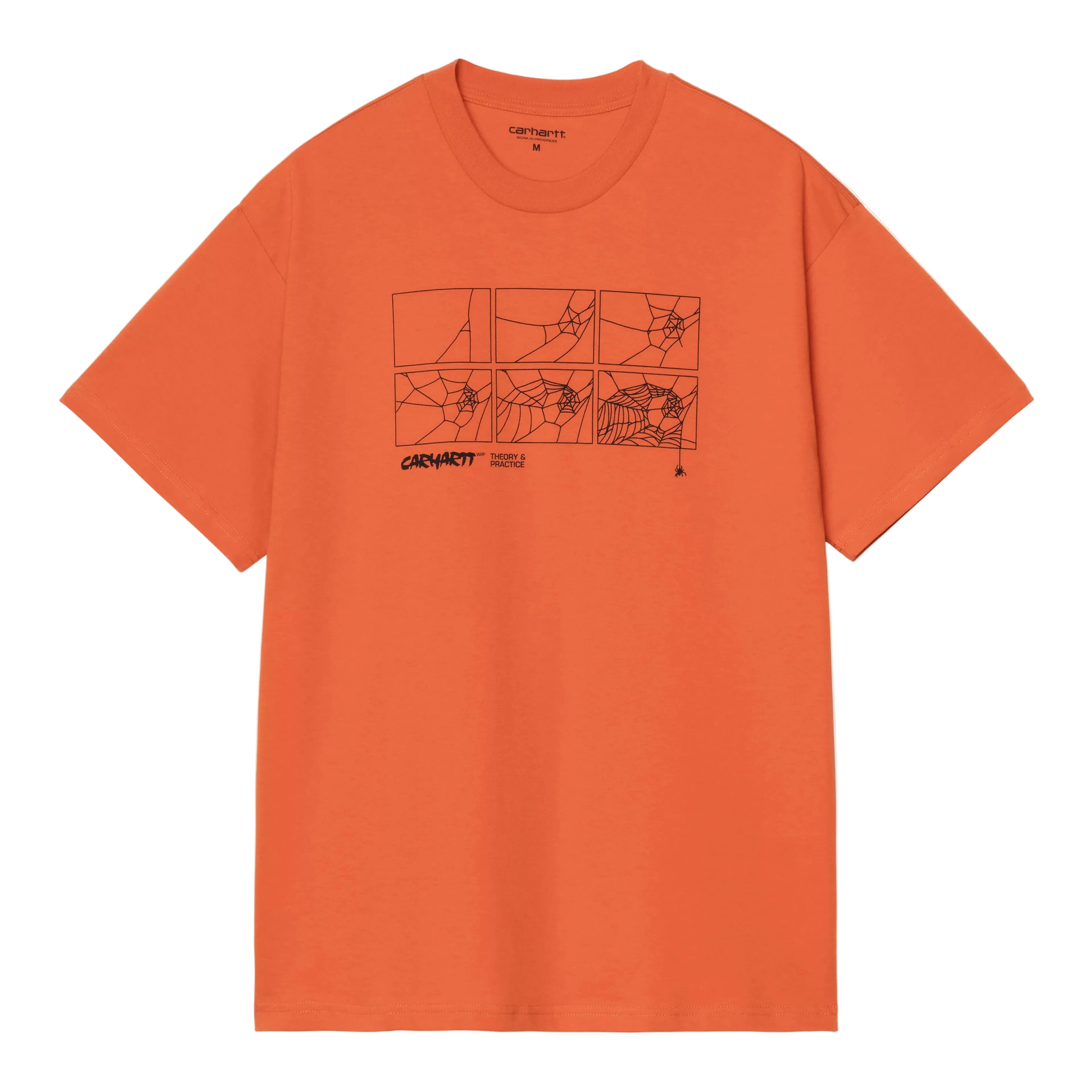 Carhartt WIP S/S Theory & Practice T-Shirt - Persimmon