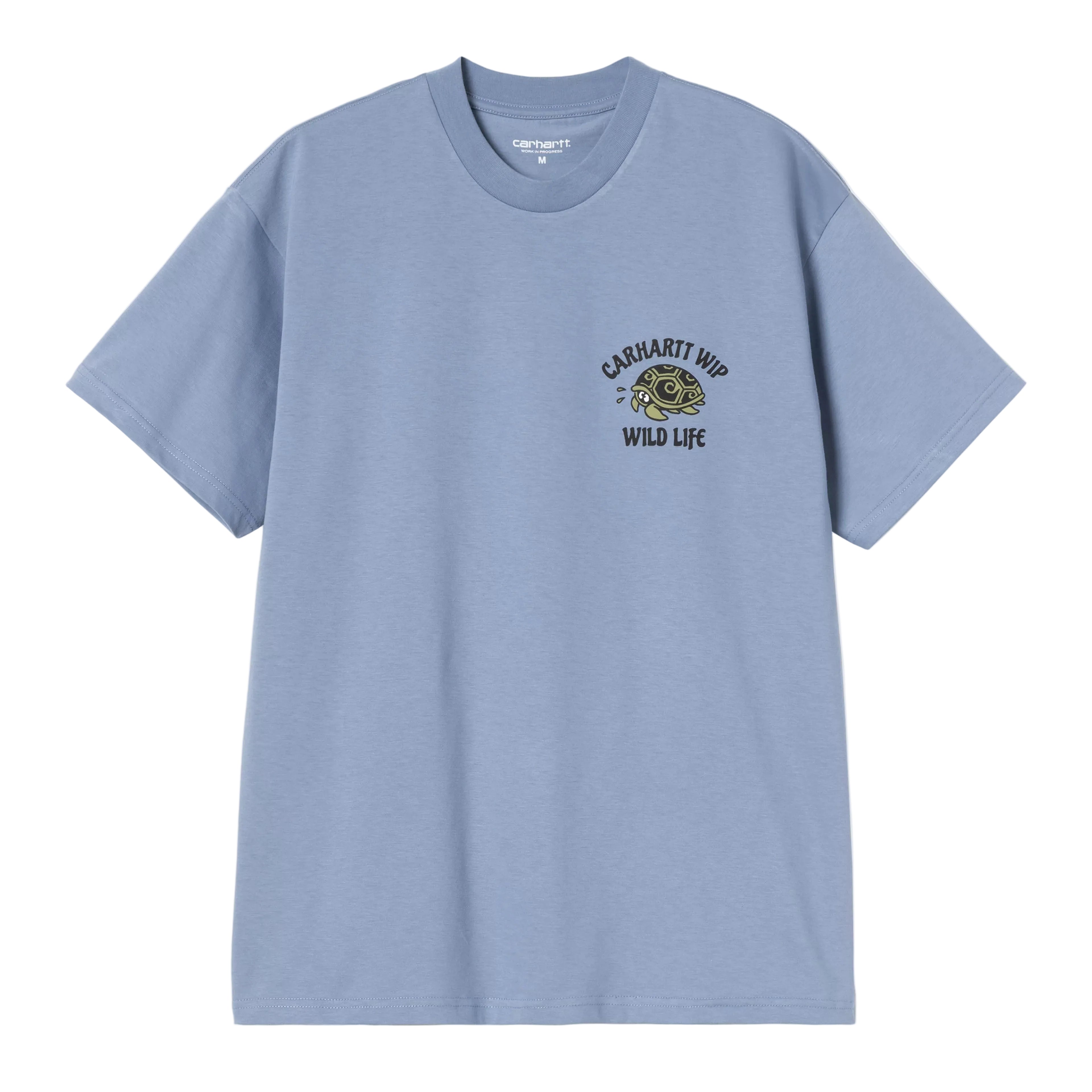 Carhartt WIP Wild Life S/S T-shirt - Gentle Blue