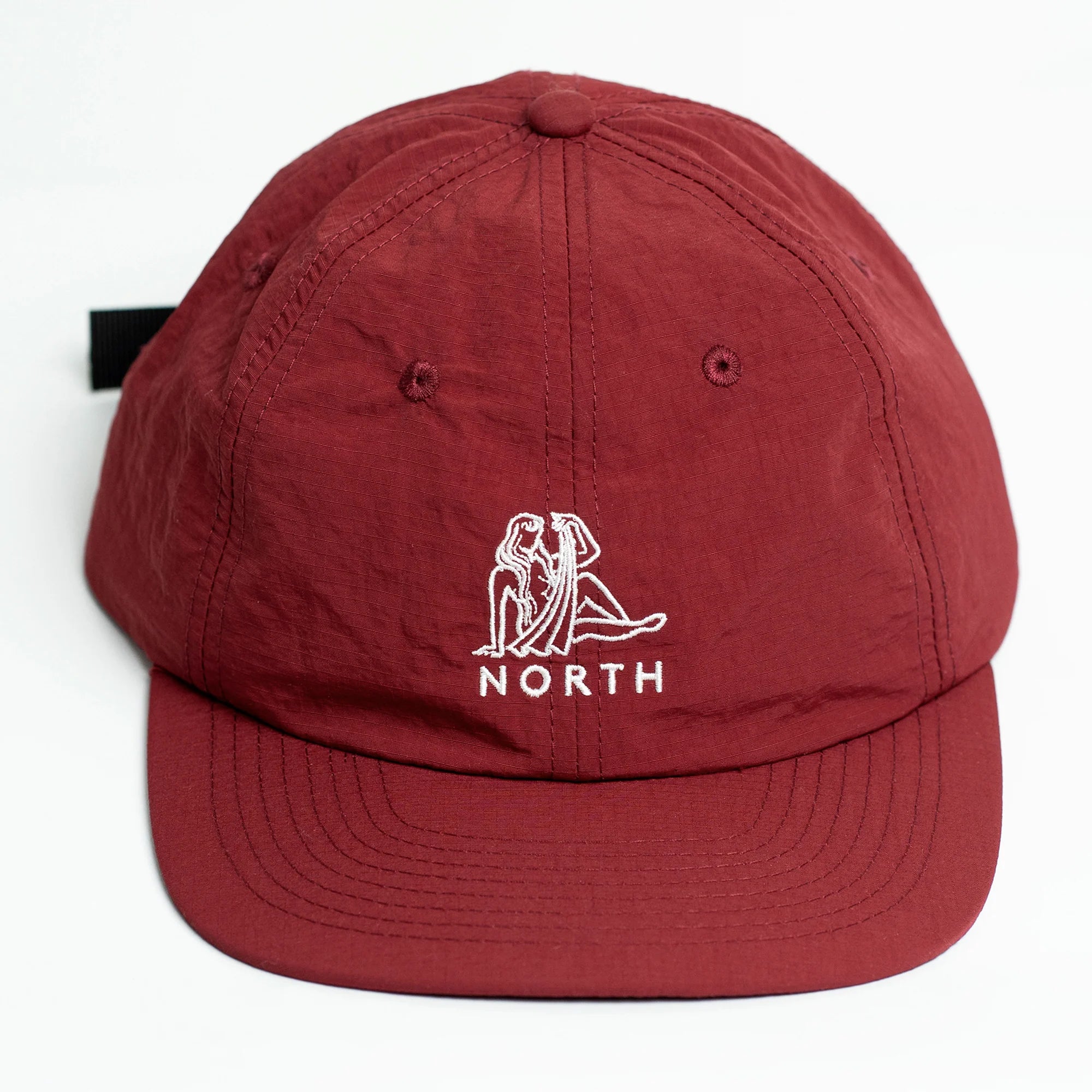 North Zodiac Cap - Burgundy Ripstop