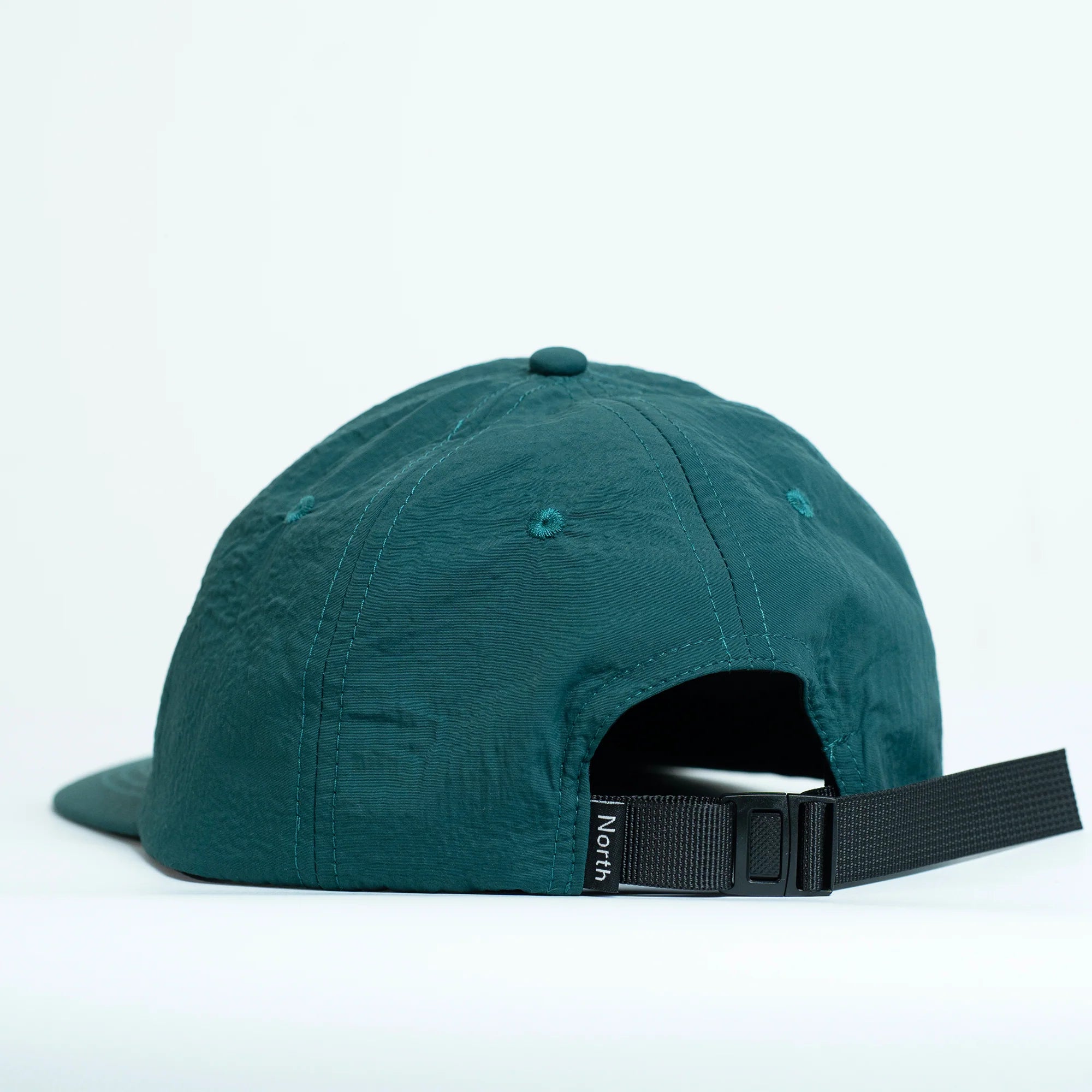 North N Logo Cap - Dark Green Nylon