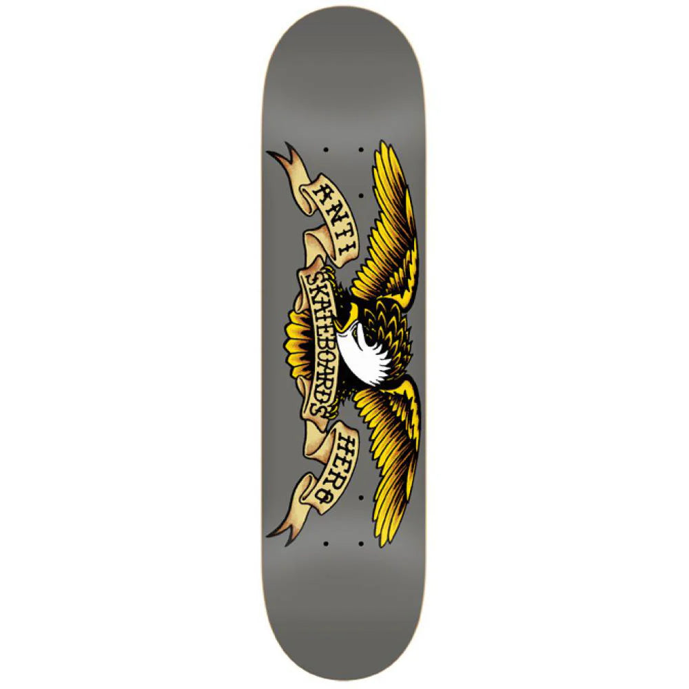 Anti Hero Classic Eagle Deck Grey - 8.25”