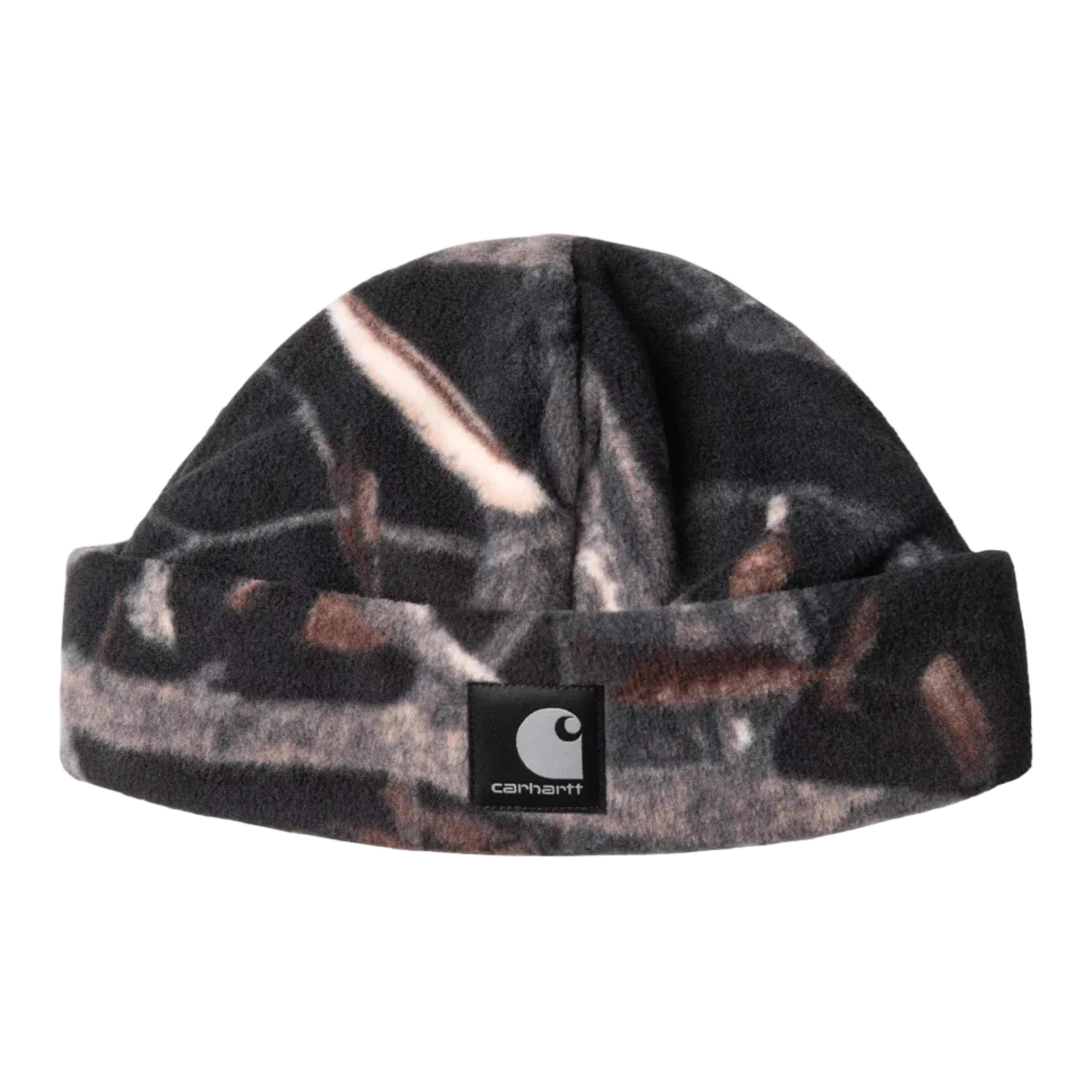 Carhartt WIP Blevin Beanie - Camo Feather Tree/Black