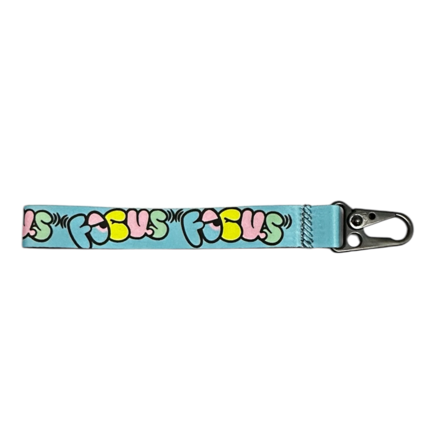 Focus Furry Boots Woven Keyholder - Aqua Blue