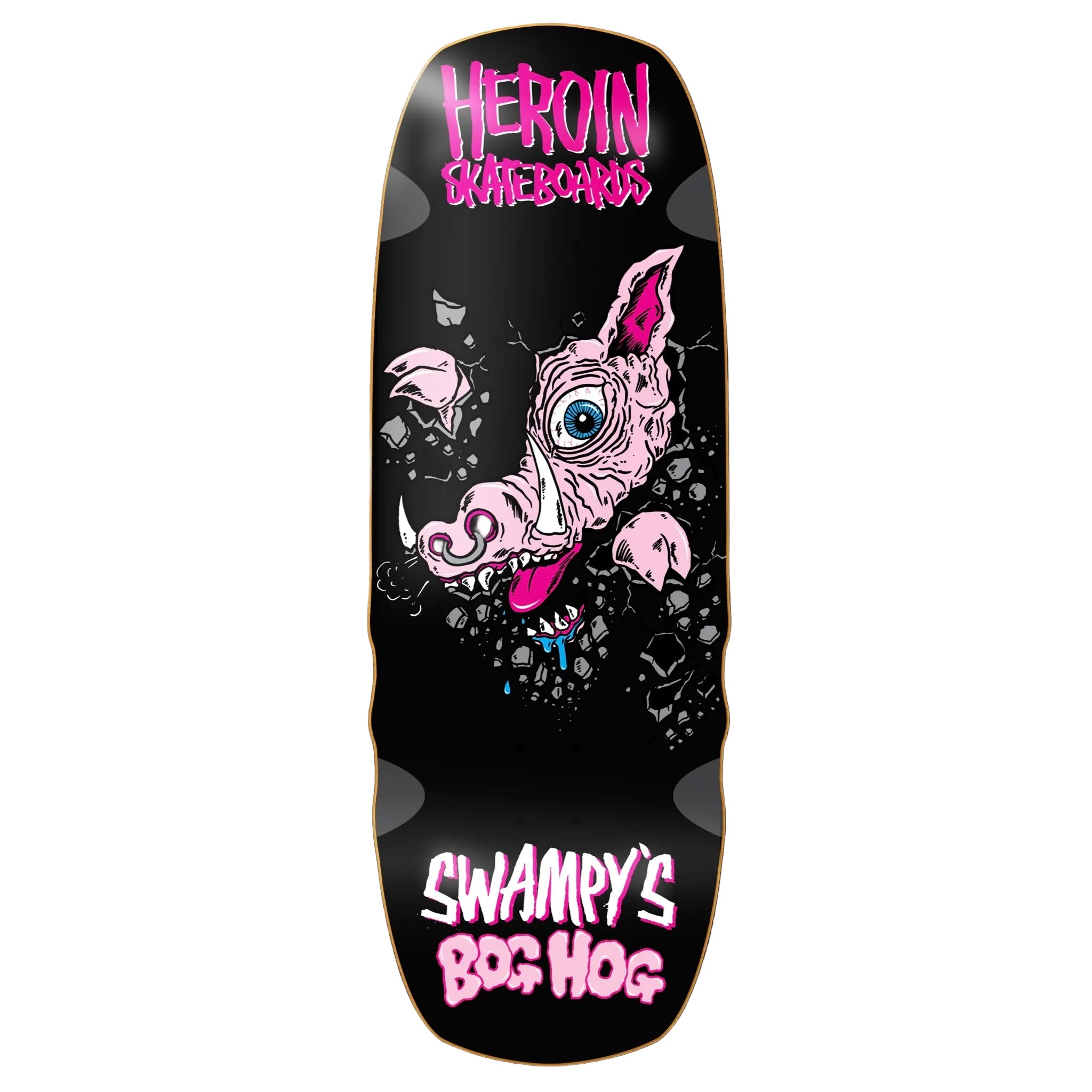 Heroin Skateboards Swampy’s Bog Hog Deck - 10.75”