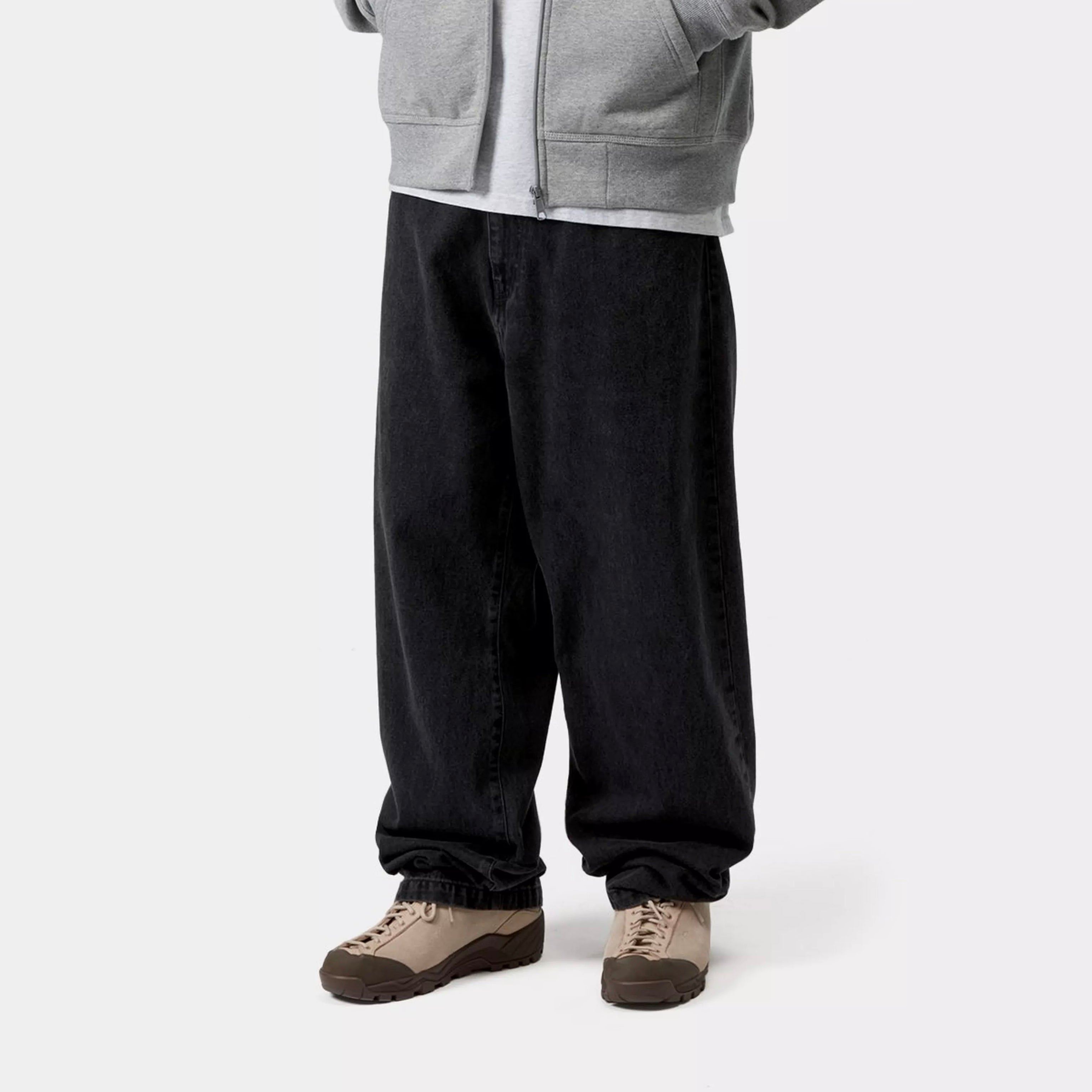 Carhartt WIP Landon Pant - Black Stone Washed
