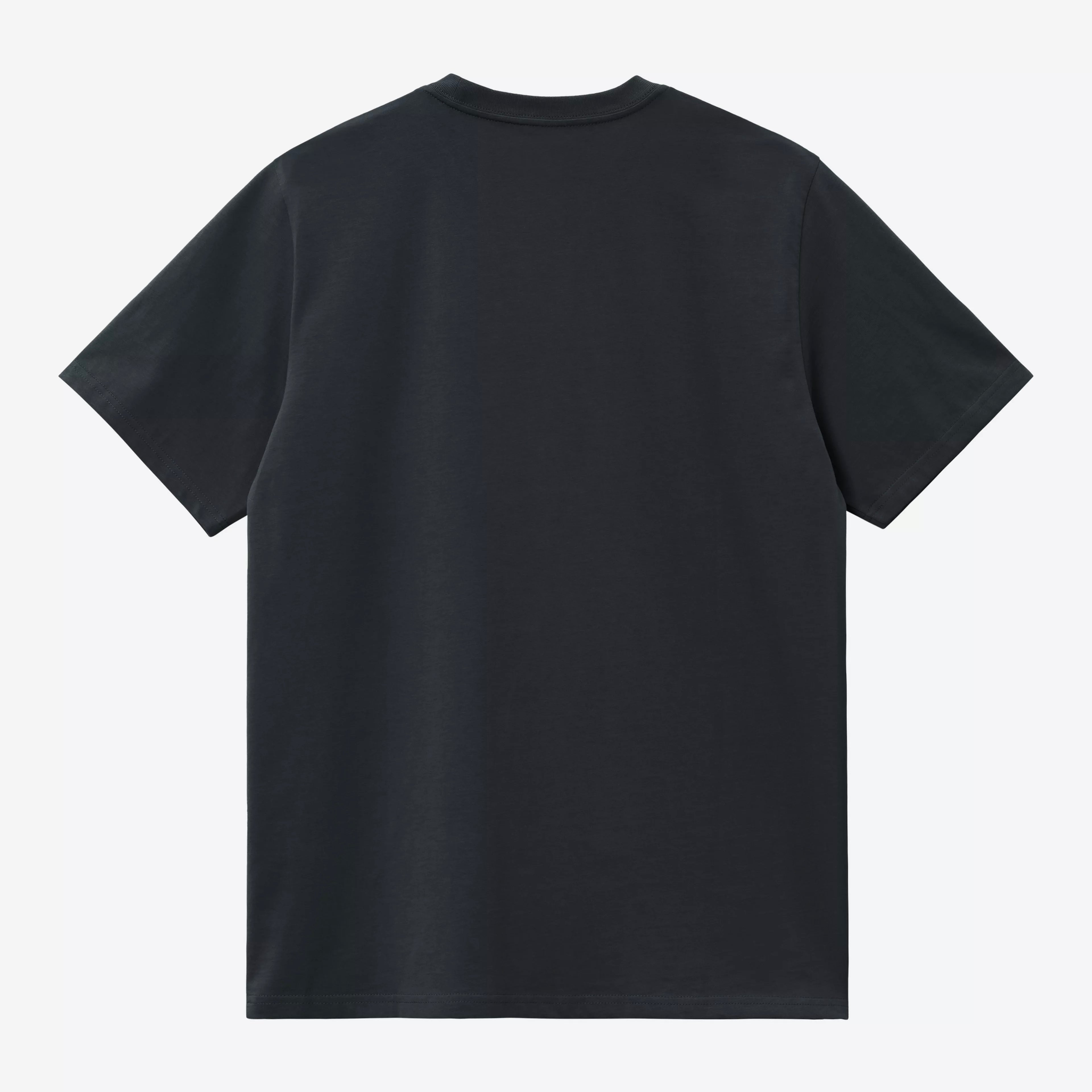 Carhartt WIP Script Short Sleeve T-shirt - Deep Night/Gentle Green