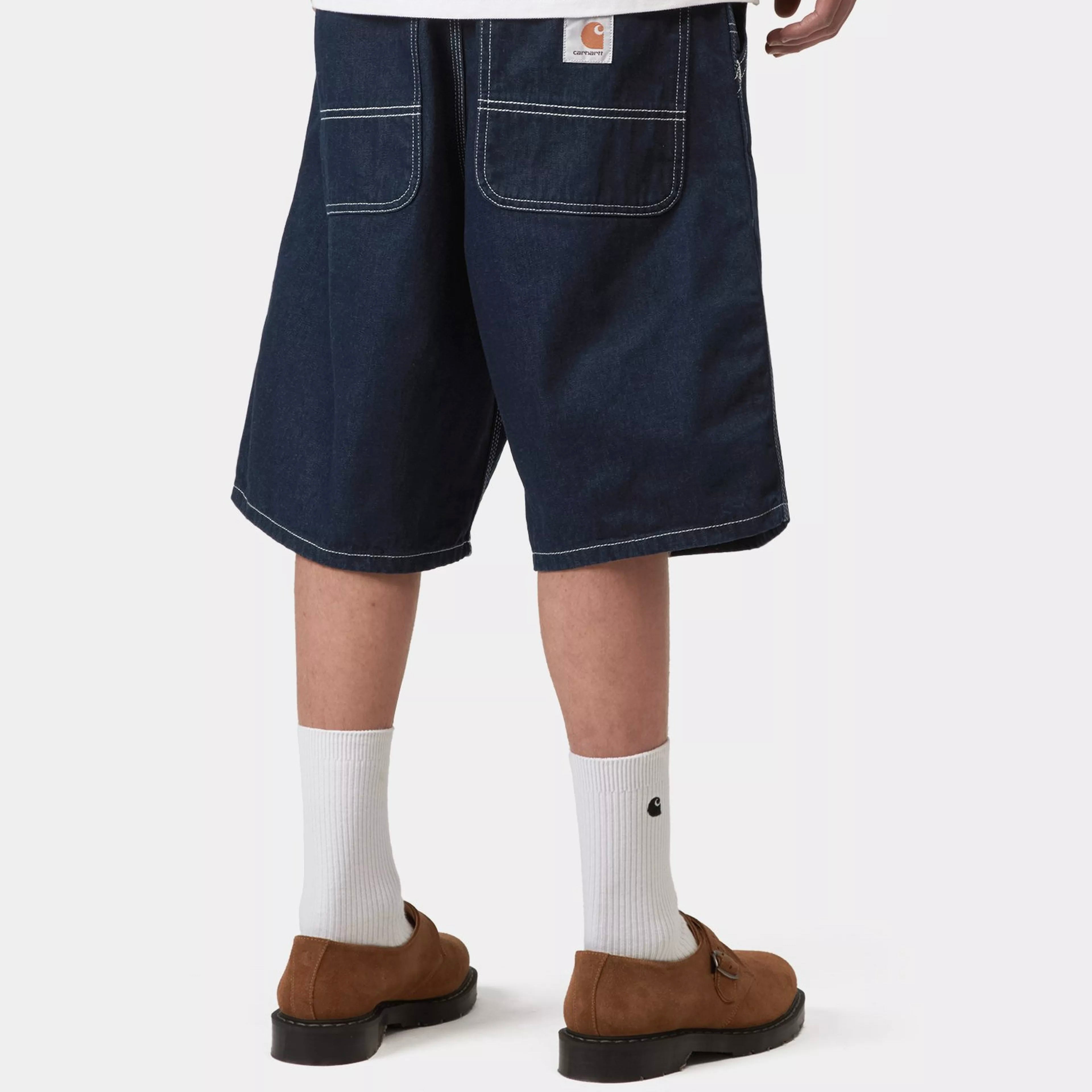 Carhartt WIP Simple Shorts - Blue One Wash