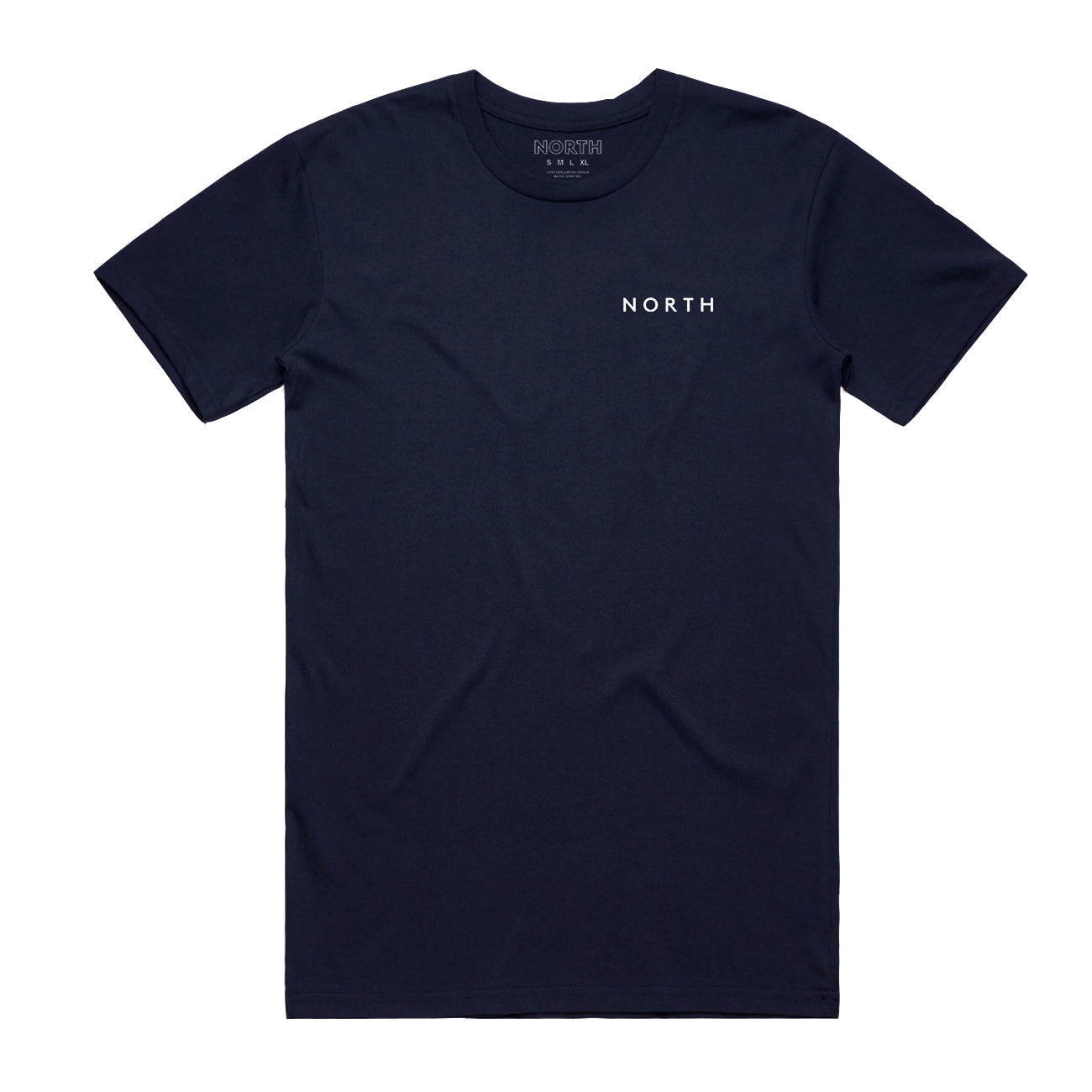 North Film Star Logo T-shirt - Navy/White