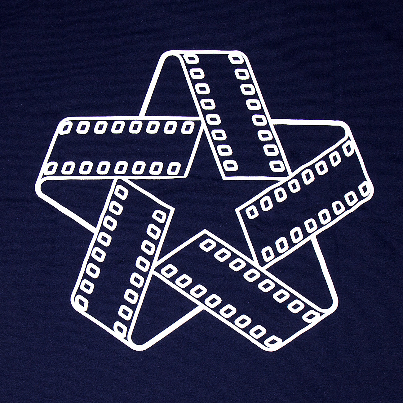 North Film Star Logo T-shirt - Navy/White