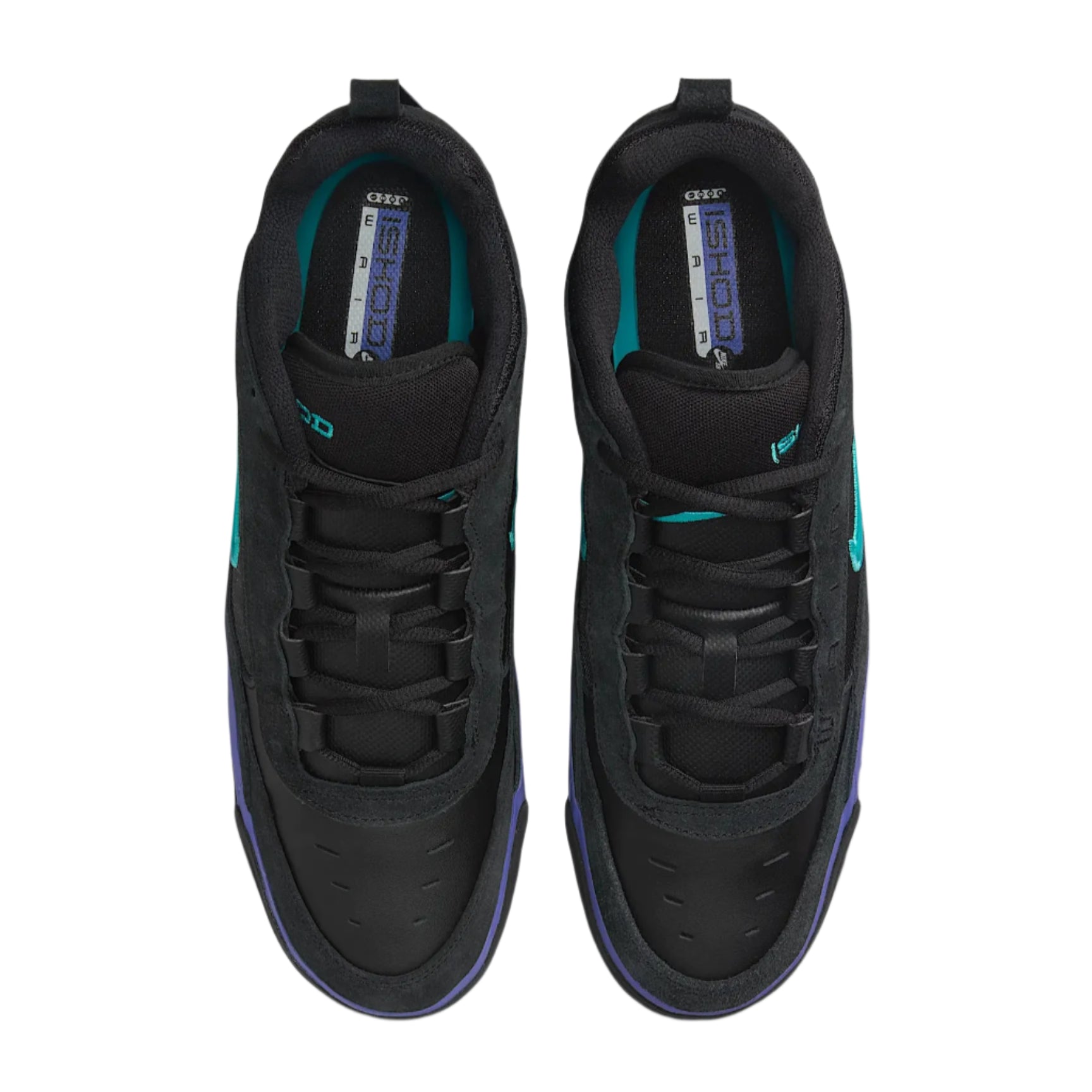 Nike Air Max Ishod Shoe - Black/Black/Grape