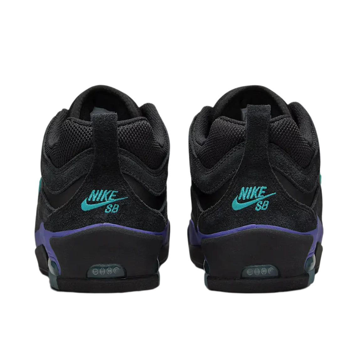 Nike Air Max Ishod Shoe - Black/Black/Grape