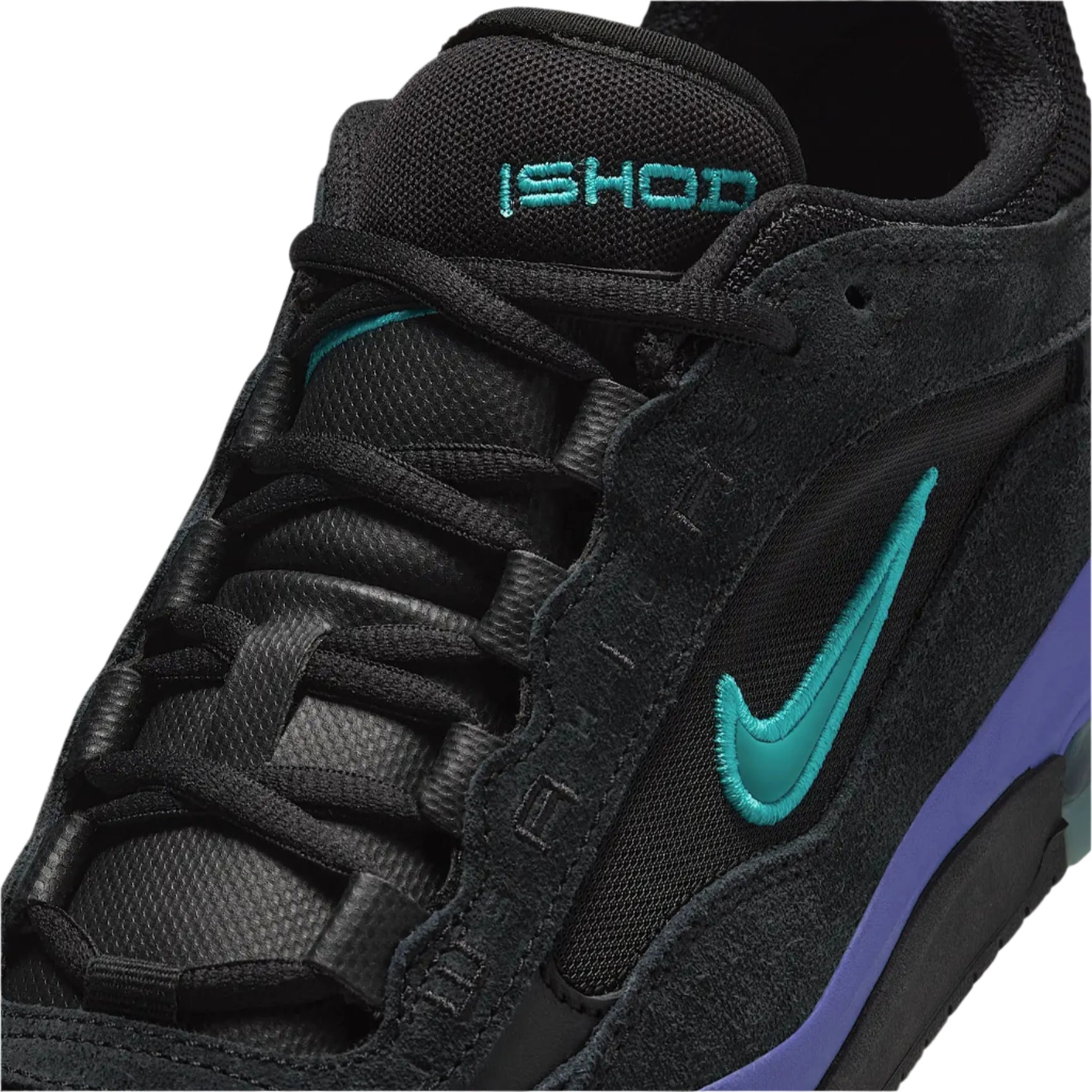 Nike Air Max Ishod Shoe - Black/Black/Grape