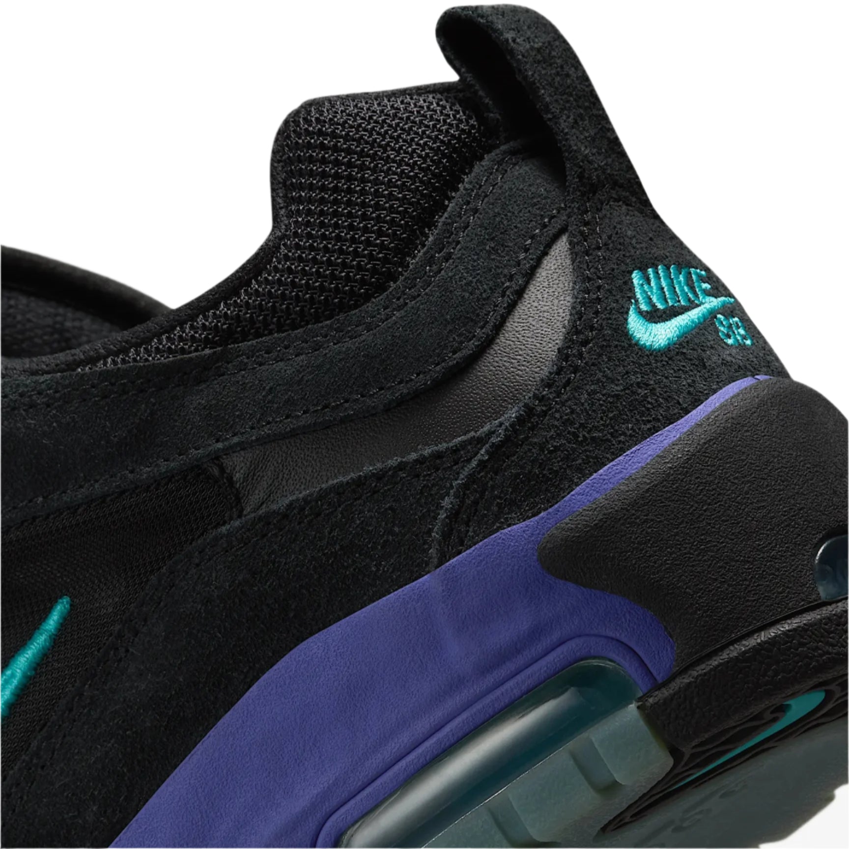 Nike Air Max Ishod Shoe - Black/Black/Grape