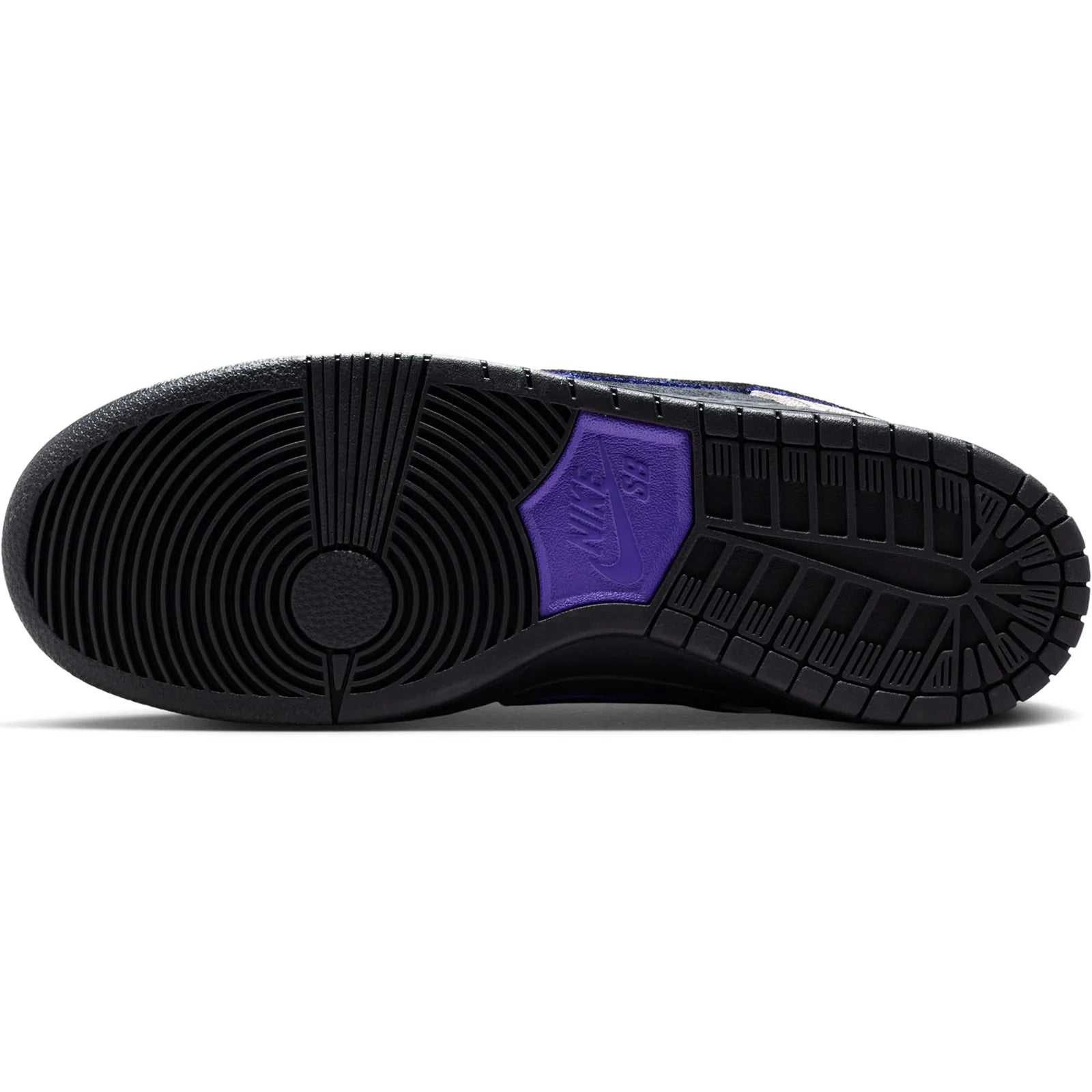 Nike SB Dunk Low Pro x Dashawn Jordan Shoes - String/Black-Bright Spruce-Fierce Purple