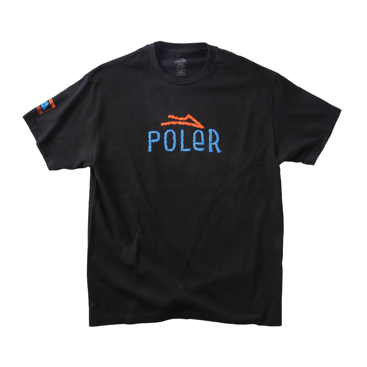 Lakai x Poler Furry Logo T-shirt - Black