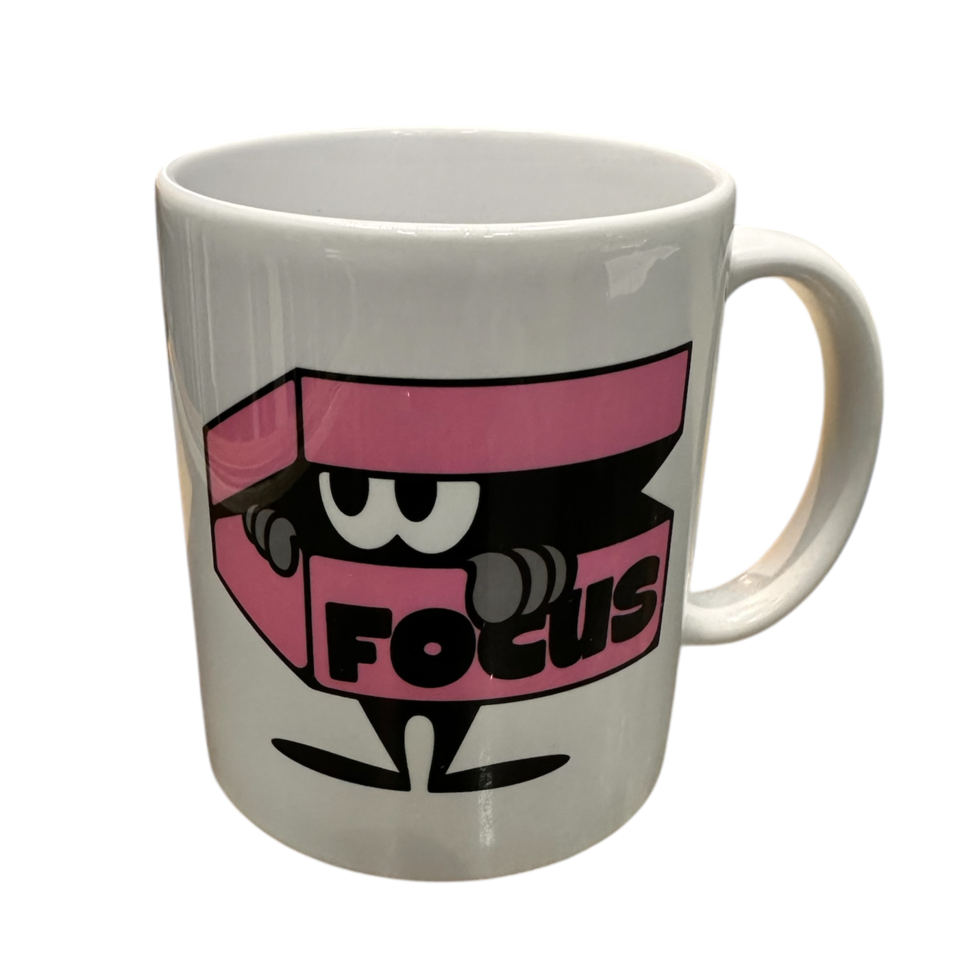 Focus Pink Box Coffee Mug