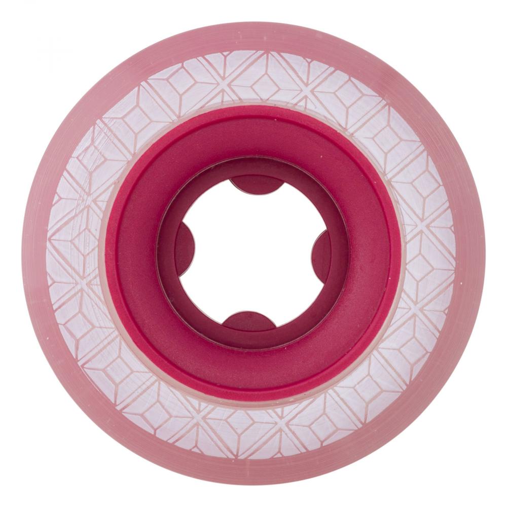 Ricta Crystal Cores Red/Clear 95a Wheels - 53mm