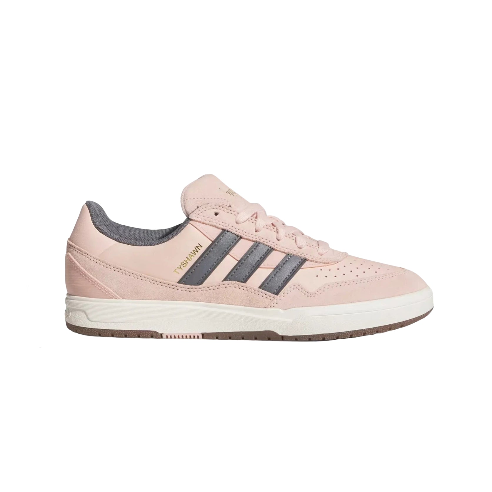 Adidas Skateboarding Tyshawn II Shoes - Blush Pink/Grey Five/Chalk White