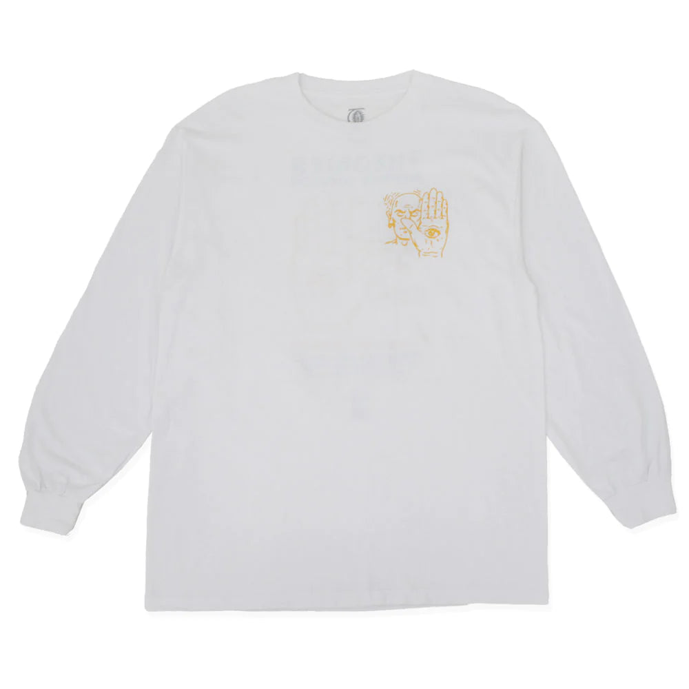 Theories Of Atlantis Remote Viewing Long Sleeve T-shirt - White