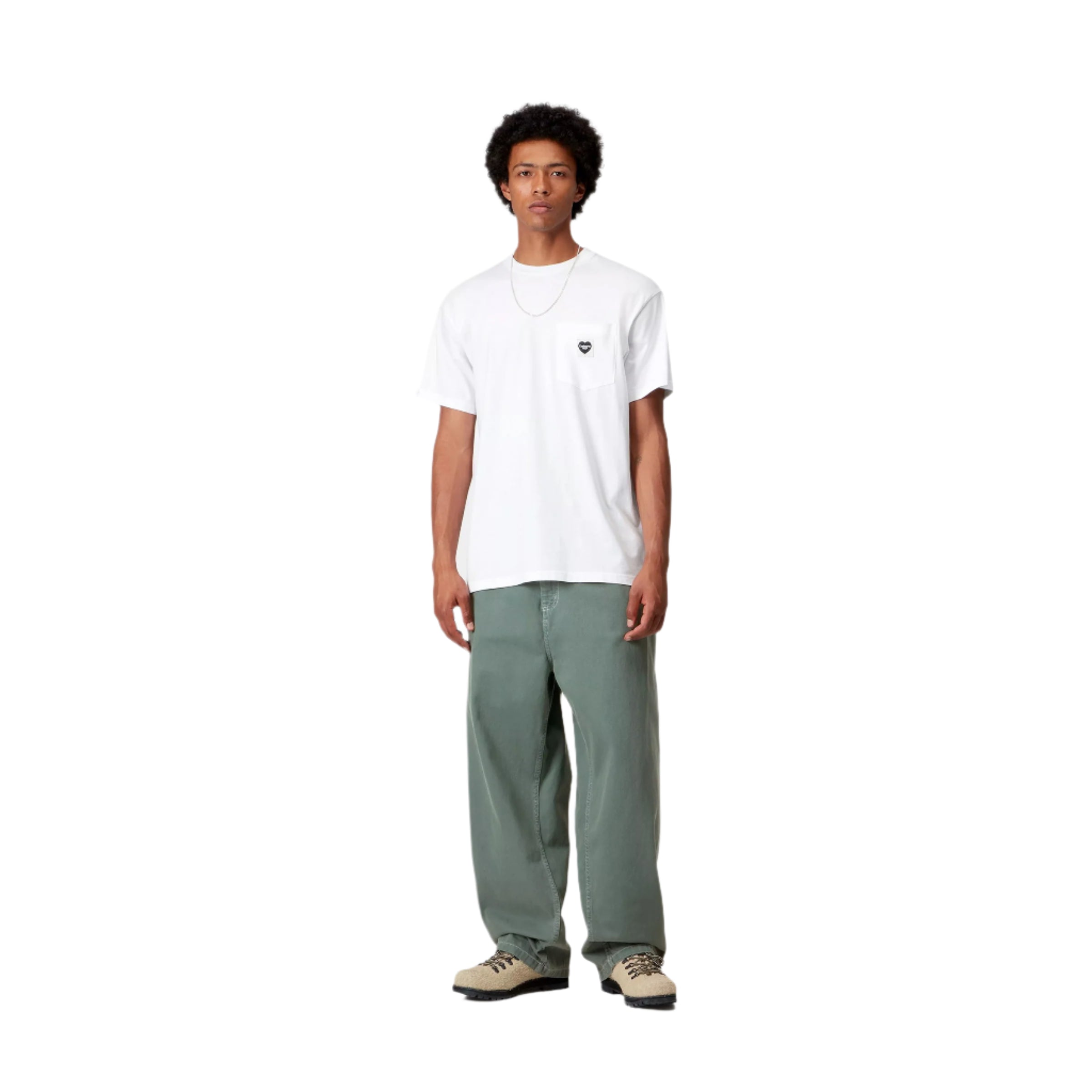 Carhartt WIP Brandon Pant - Silver Pine Stone Dyed