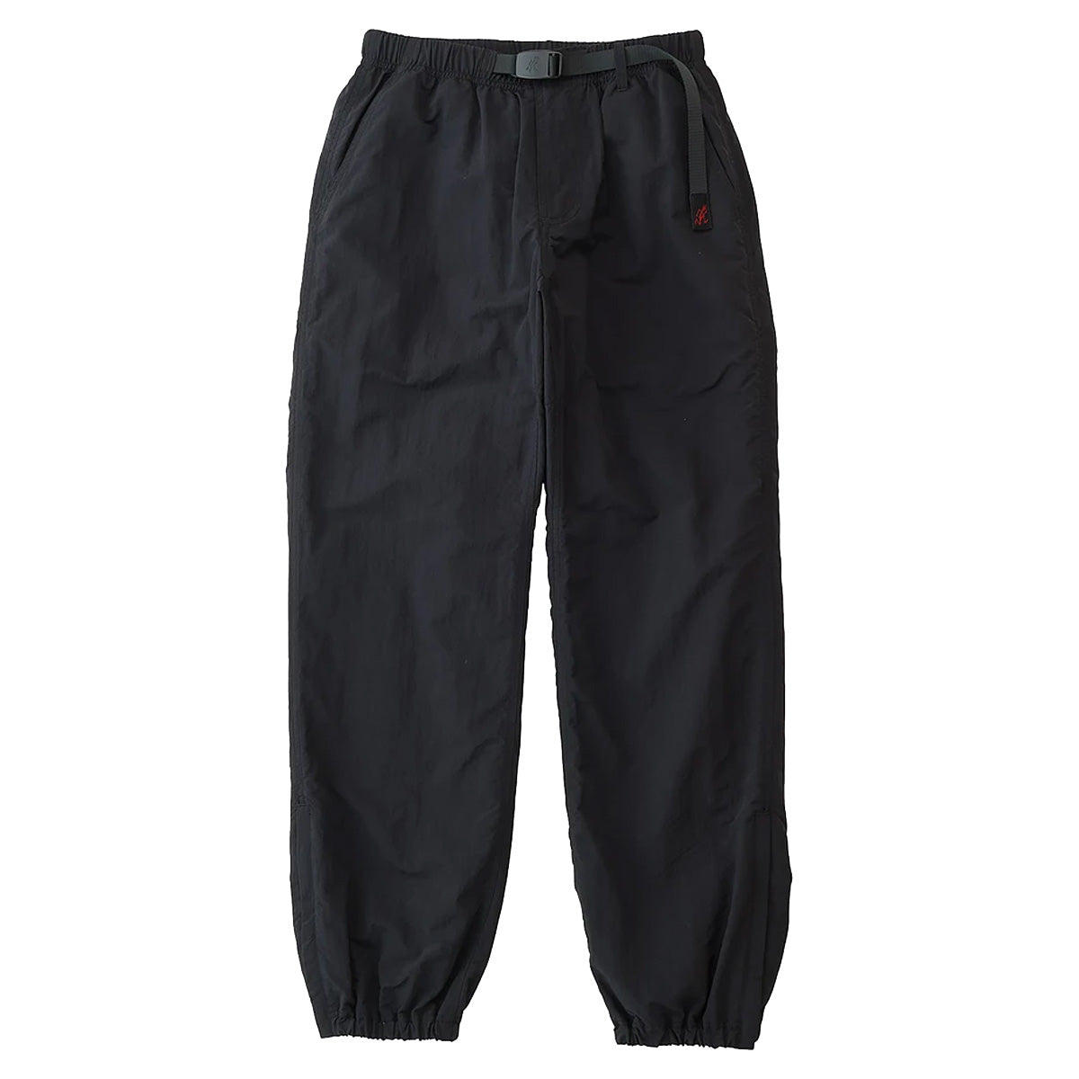 Black gramicci nylon outdoor track trousers with adjustable waist. Free uk shipping over £50