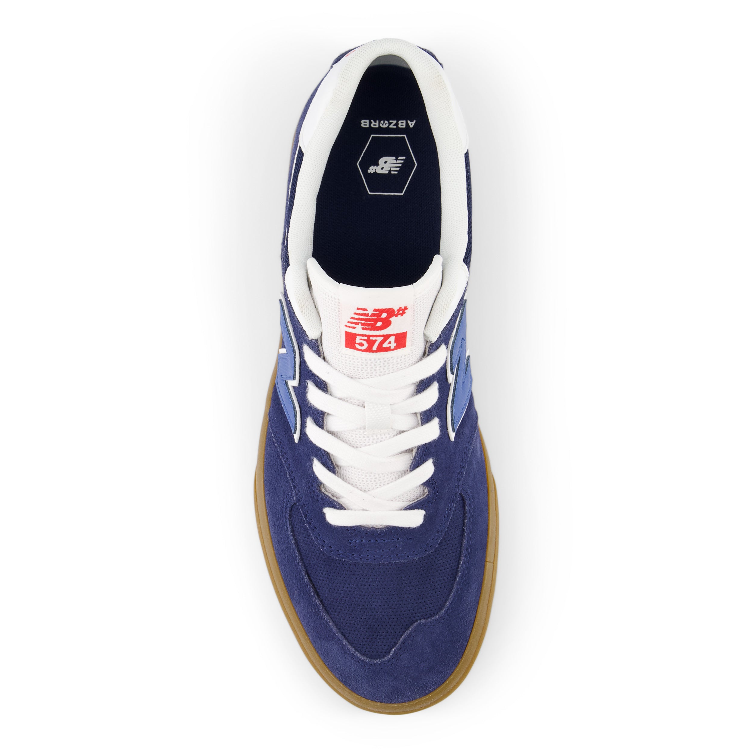 New Balance Numeric NM574 Vulc - Navy/White