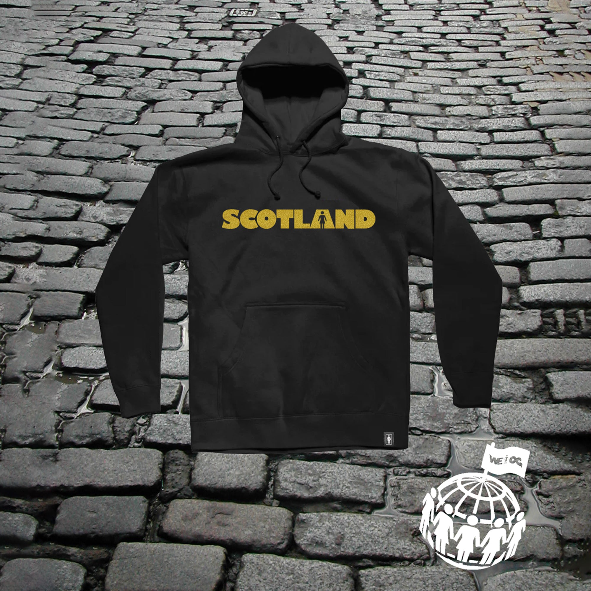 Girl x Focus Scotland WE-OG Hooded Sweatshirt - Black