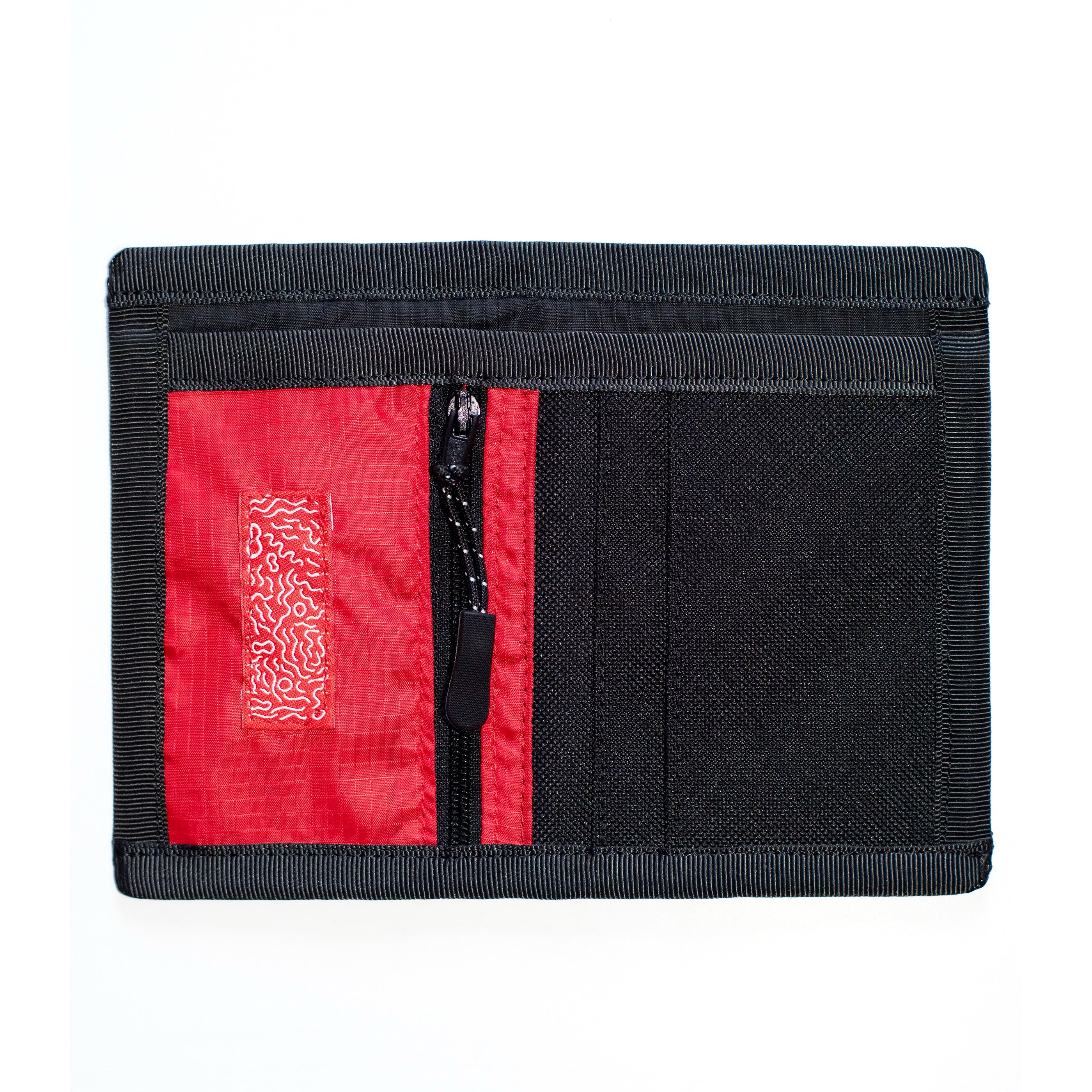 Wide Receivers x Nae Bad Simple Wallet - Black/Red